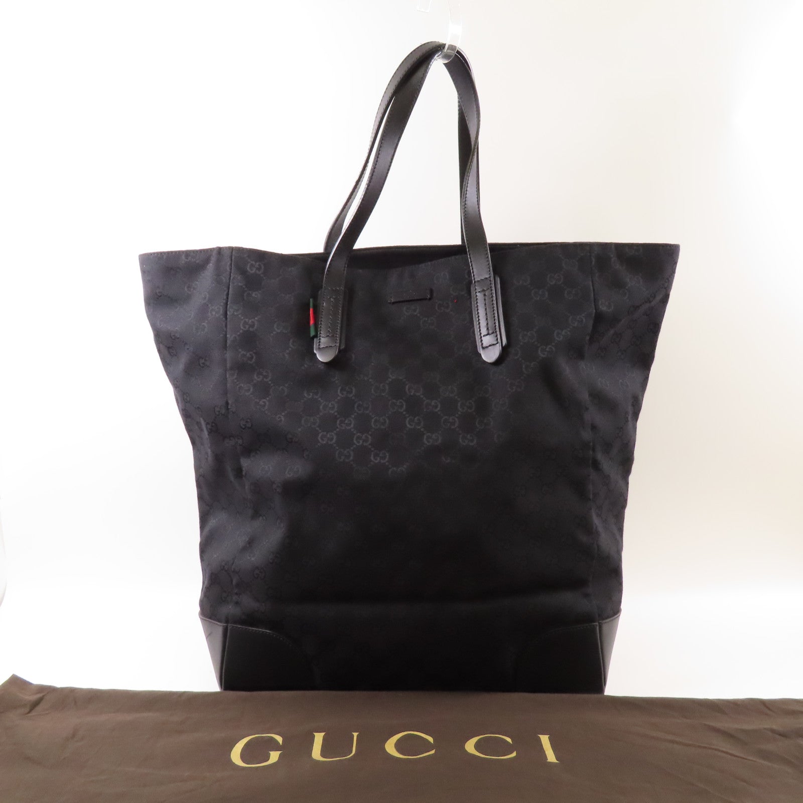GUCCI 帆布Tote Bag肩背袋