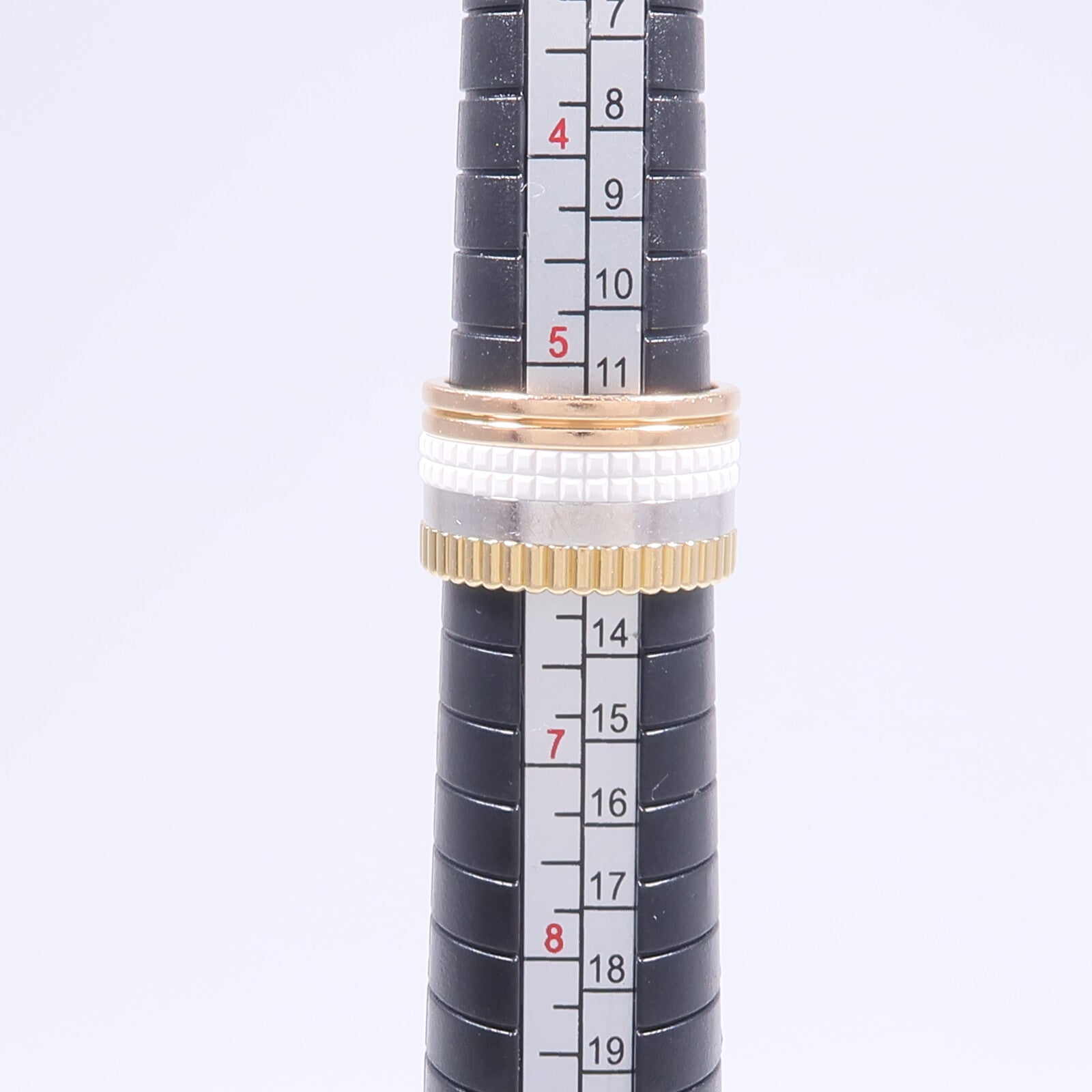 Boucheron 18K玫瑰金/黃金/白金Quatre White Edition陶瓷戒指