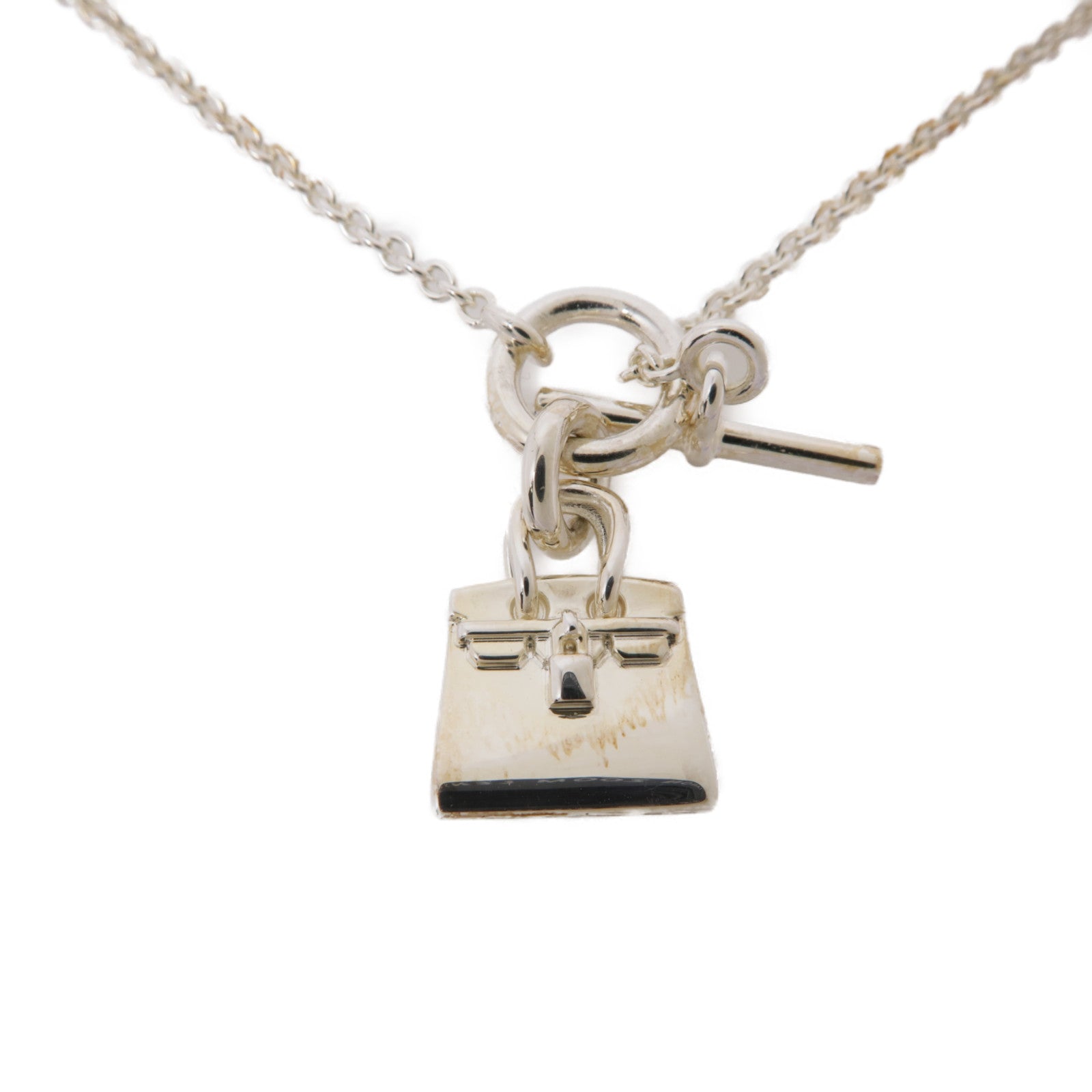 HERMES 925純銀Amulettes Birkin Pendant項鍊