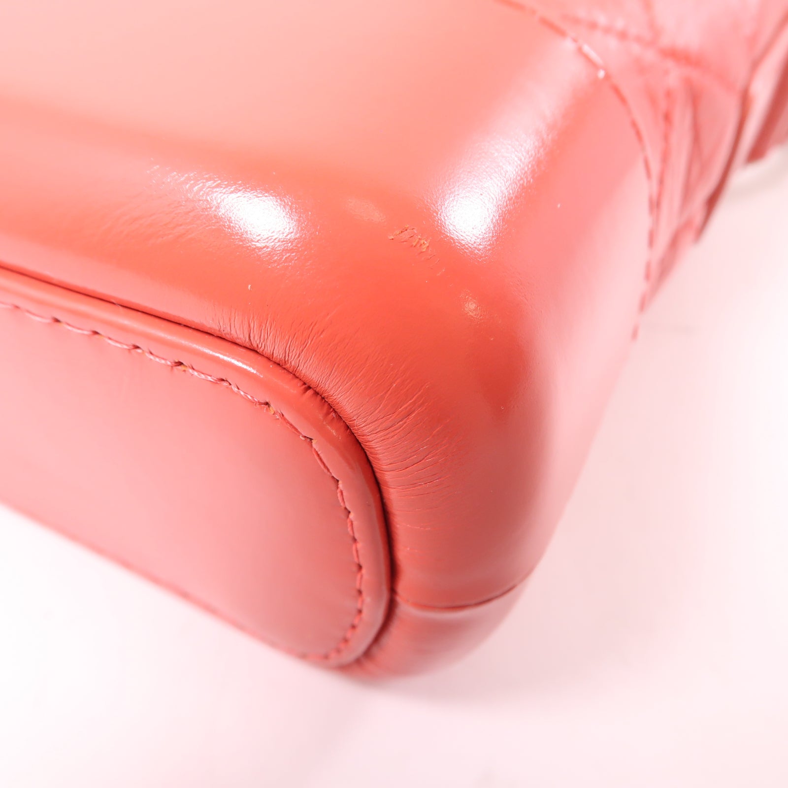 CHANEL 【激減優惠】牛皮皮革Gabrielle Small肩背袋橙色