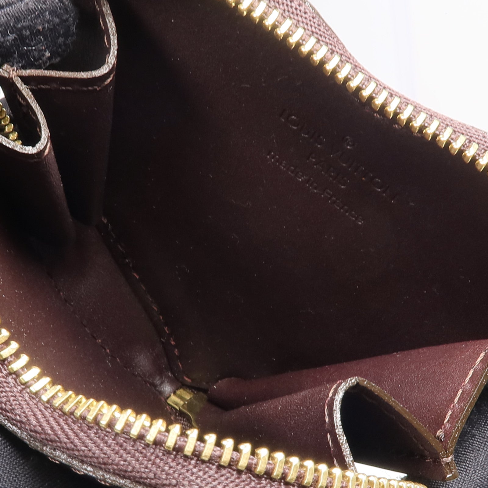 LOUIS VUITTON Monogram Vernis Porte Monnaie Coeur錢包Amarante