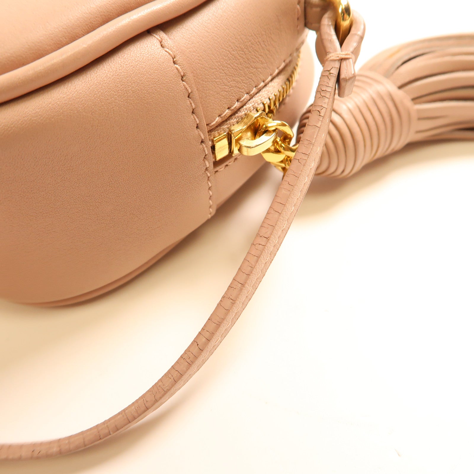 SAINT LAURENT 牛皮皮革Shoulder Bag金扣肩背袋