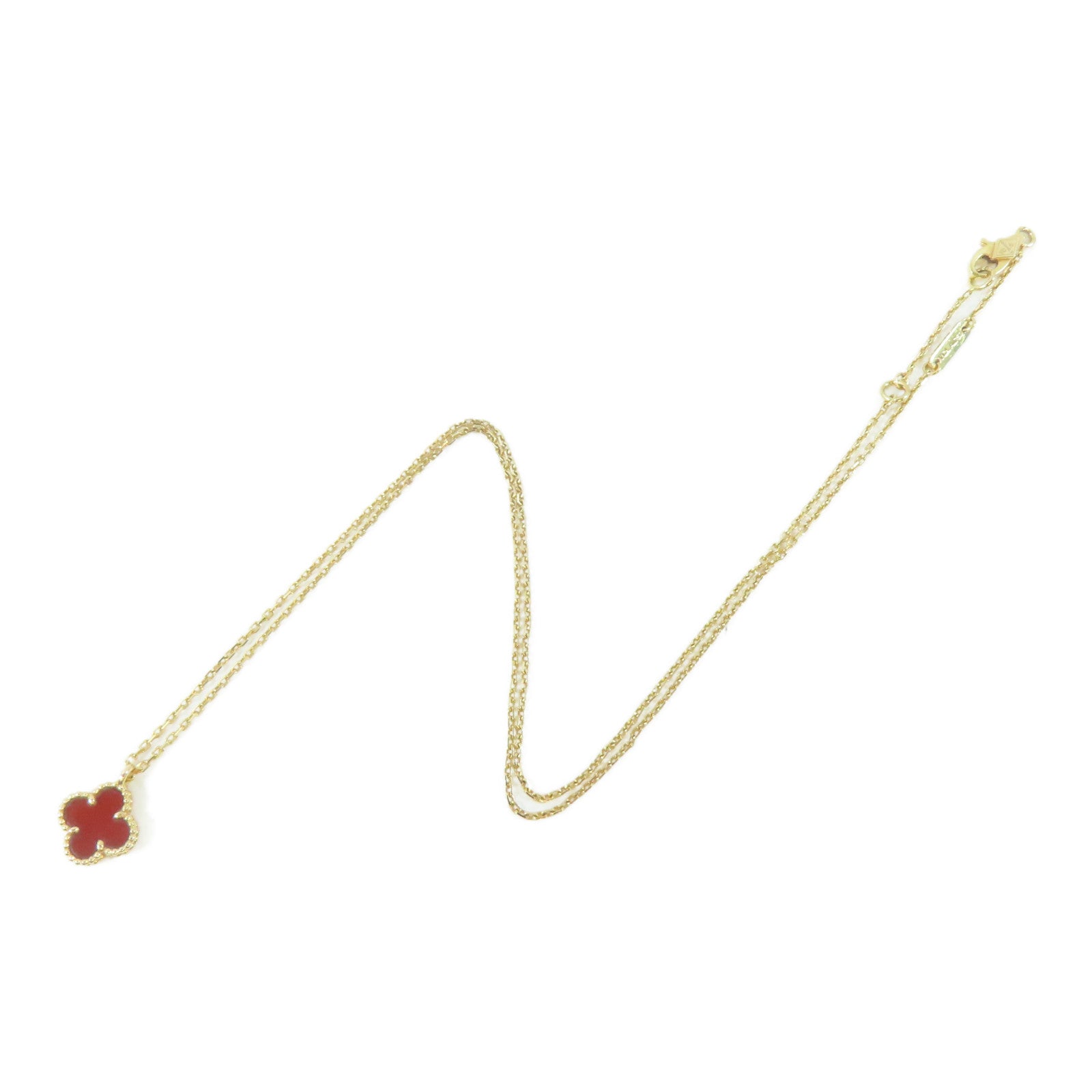 Van Cleef & Arpels 18K黃金Sweet Alhambra Necklace項鍊#40cm