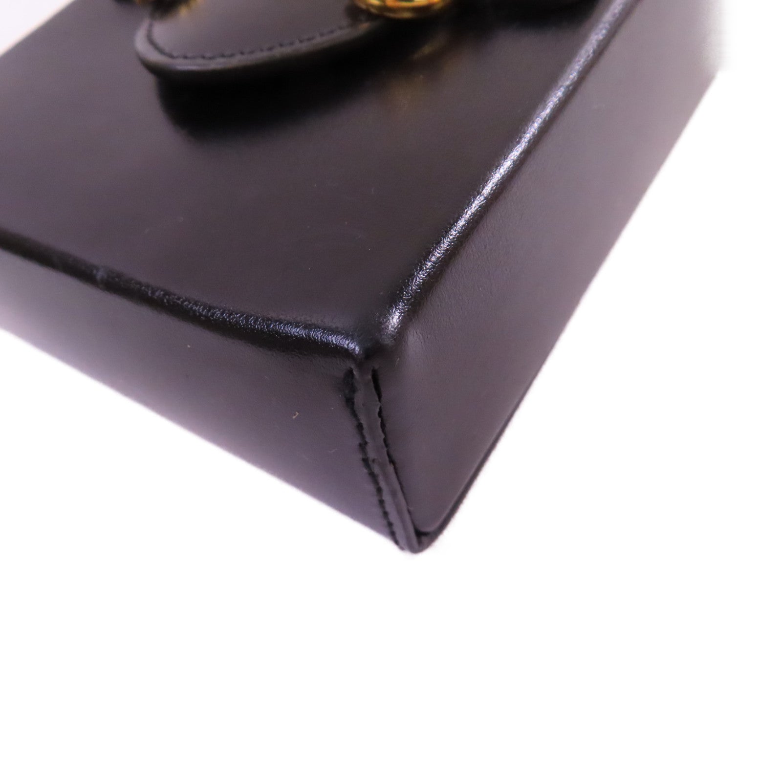 GUCCI 【激減優惠】牛皮皮革Horsebit 1955 Mini Shoulder Bag金扣肩背袋黑色