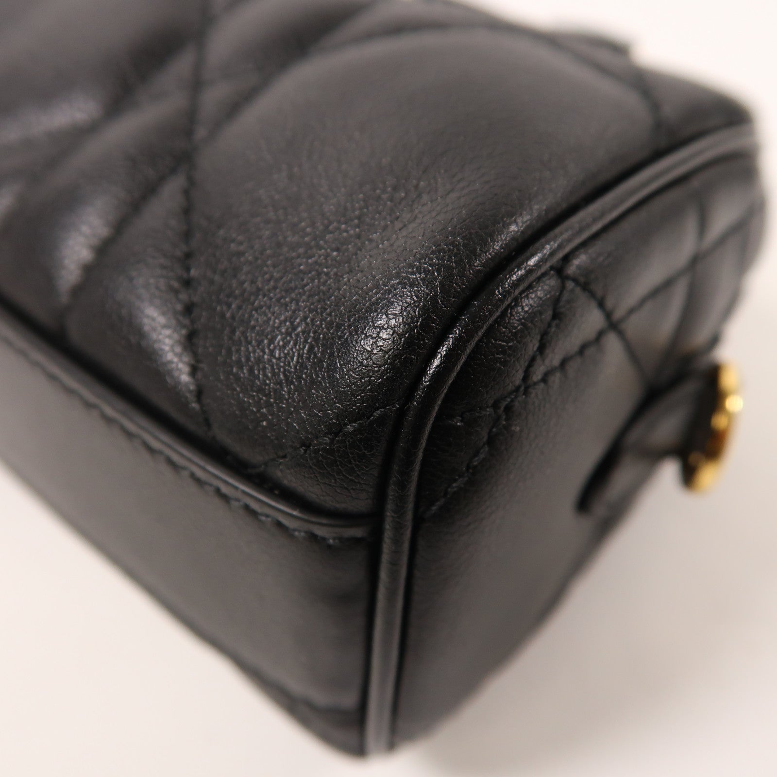 Dior 牛皮皮革2 Way Shoulder金扣手挽肩背兩用袋