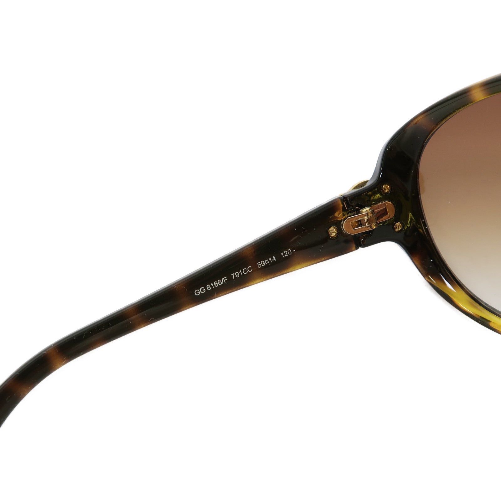 GUCCI PVC Sunglasses太陽眼鏡啡色