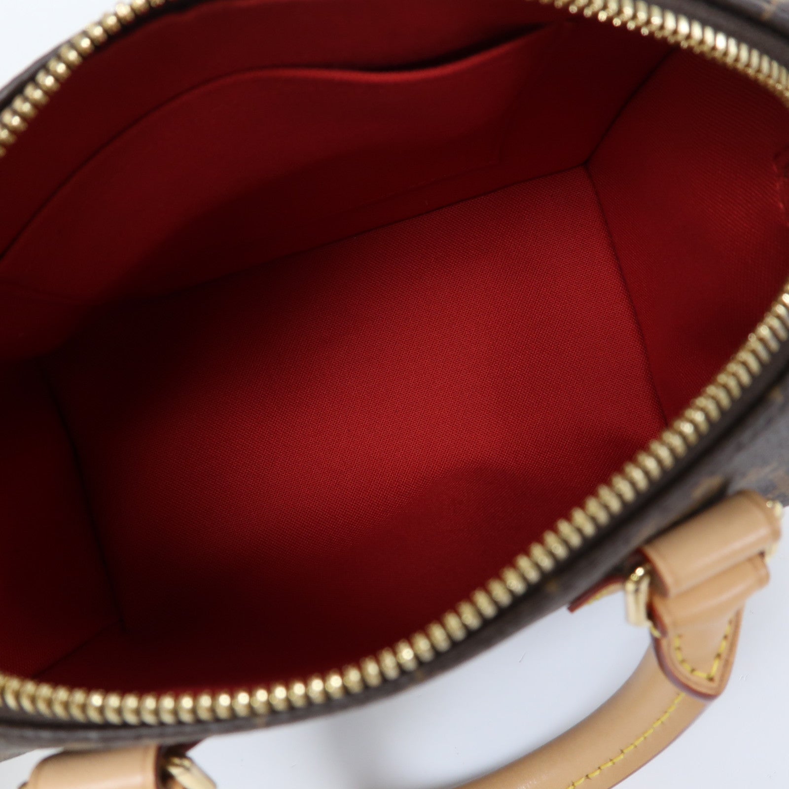 LOUIS VUITTON Monogram Speedy Bandouliere 20金扣手挽肩背兩用袋啡色