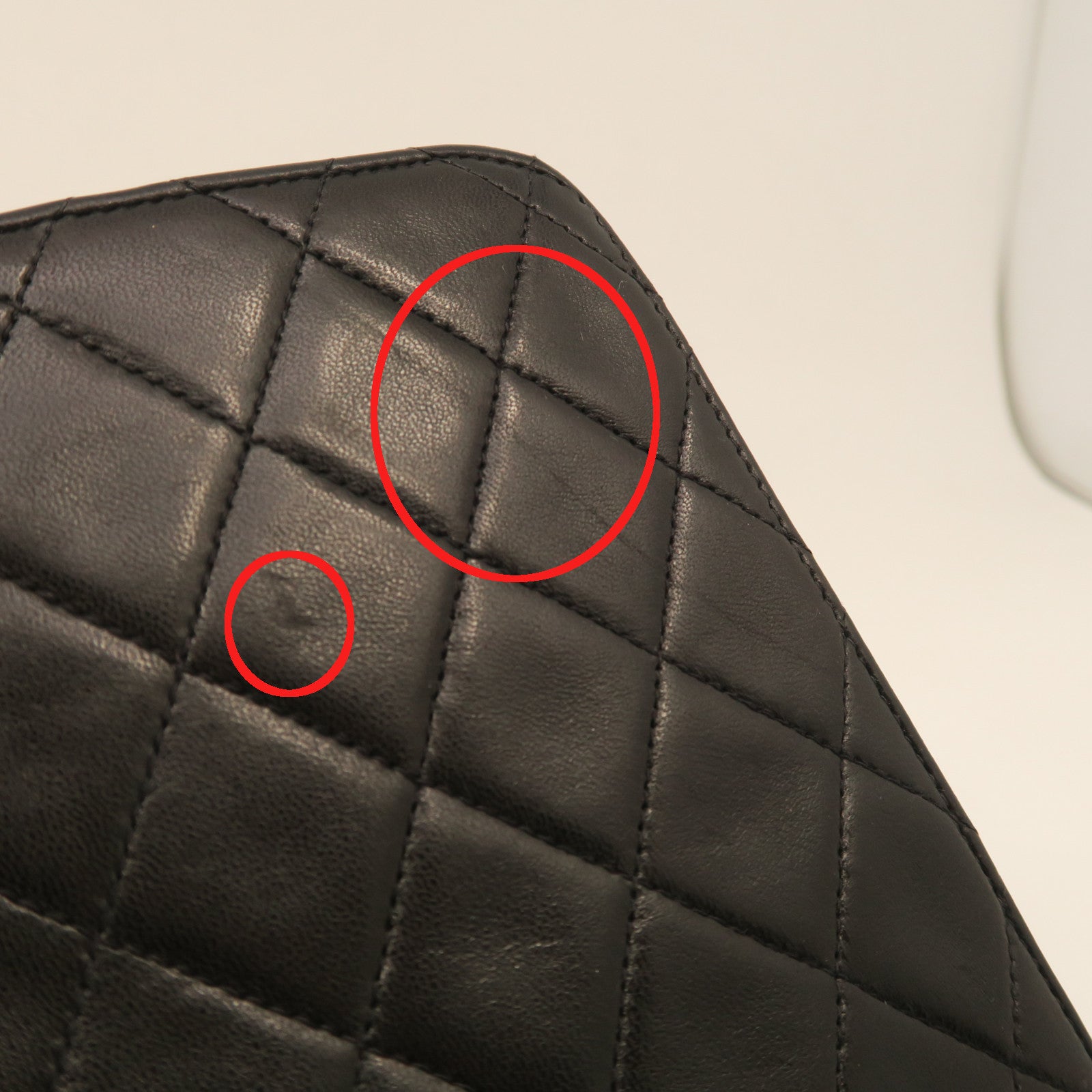 CHANEL 菱格羊皮皮革Vintage Flap Bag金扣鏈帶肩背袋黑色