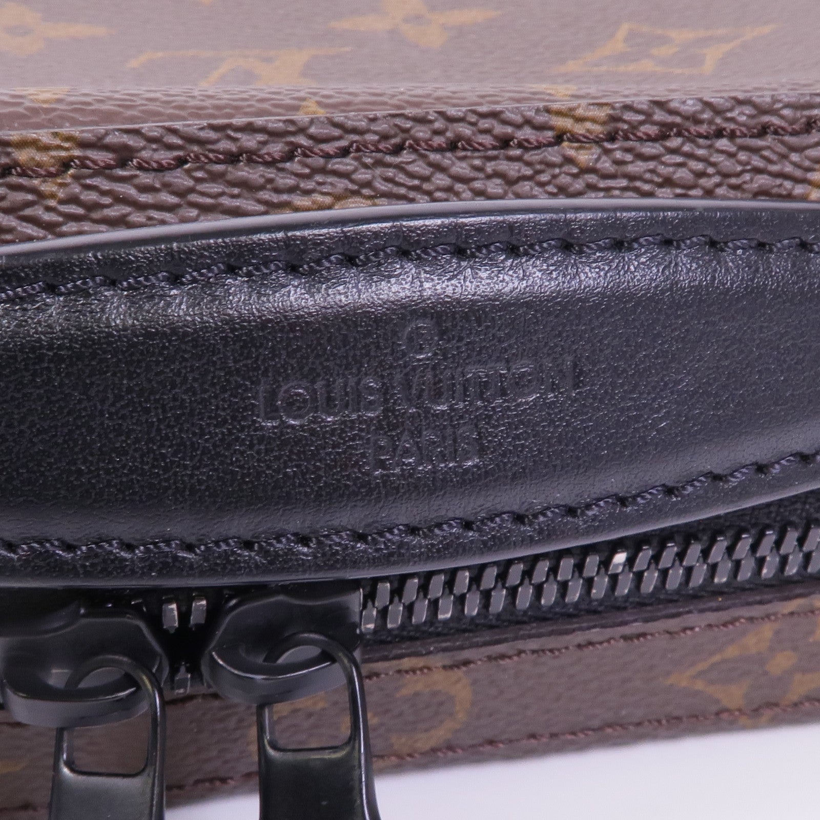 LOUIS VUITTON Monogram Macassar Handle Soft Truck手挽肩背兩用袋