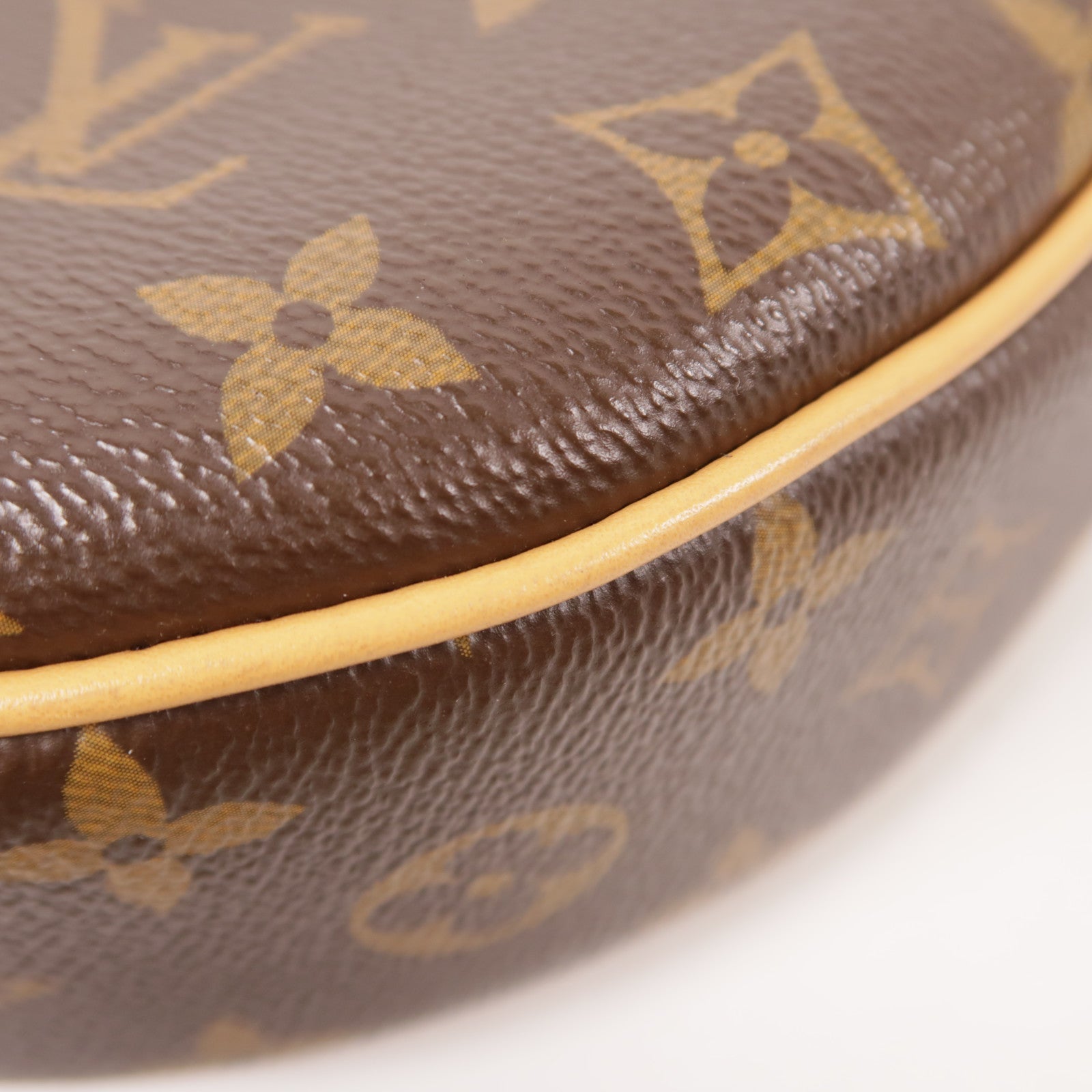 LOUIS VUITTON LV GHW Loop Chain 2 Way Bag M81098 Monogram Brown