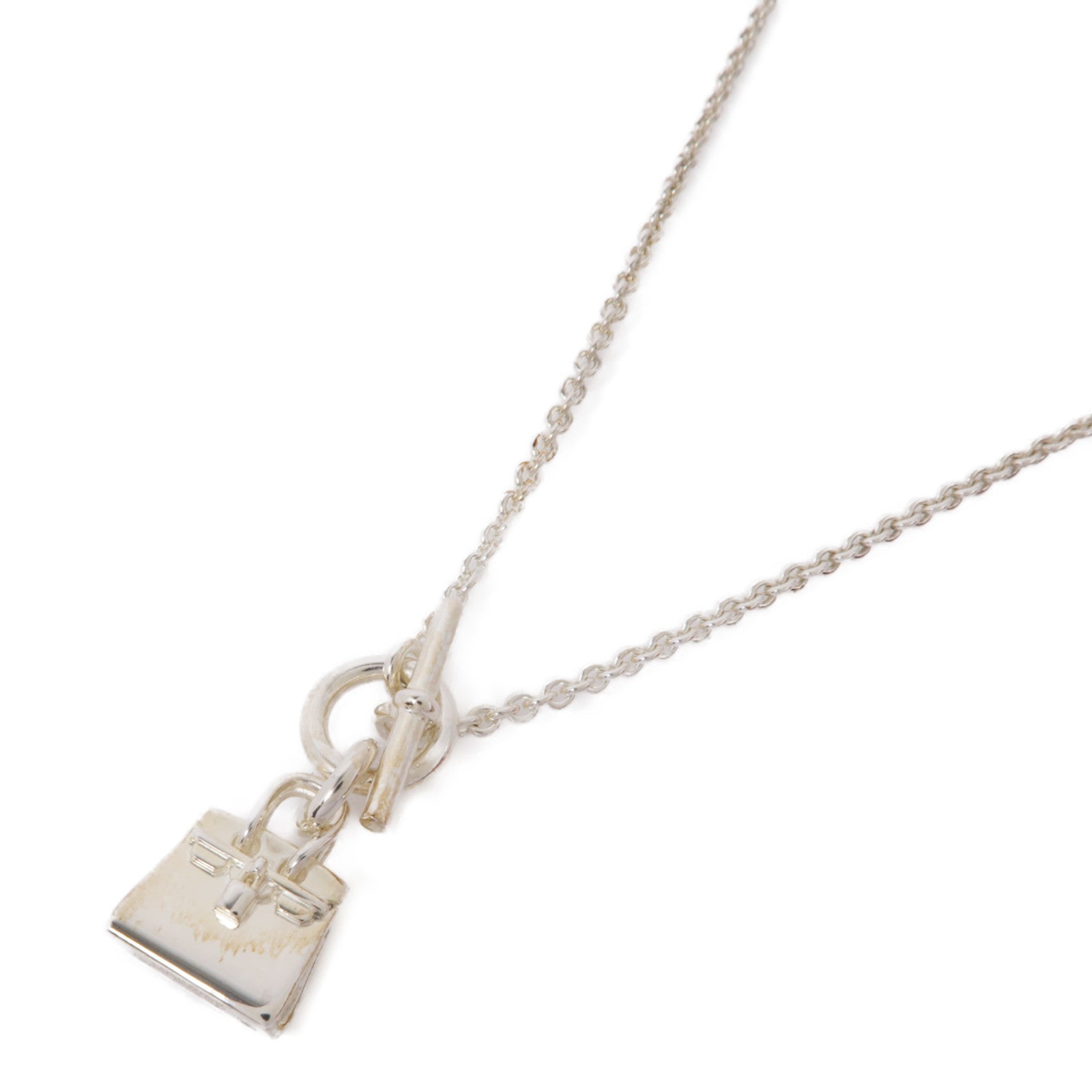 HERMES 925純銀Amulettes Birkin Pendant項鍊