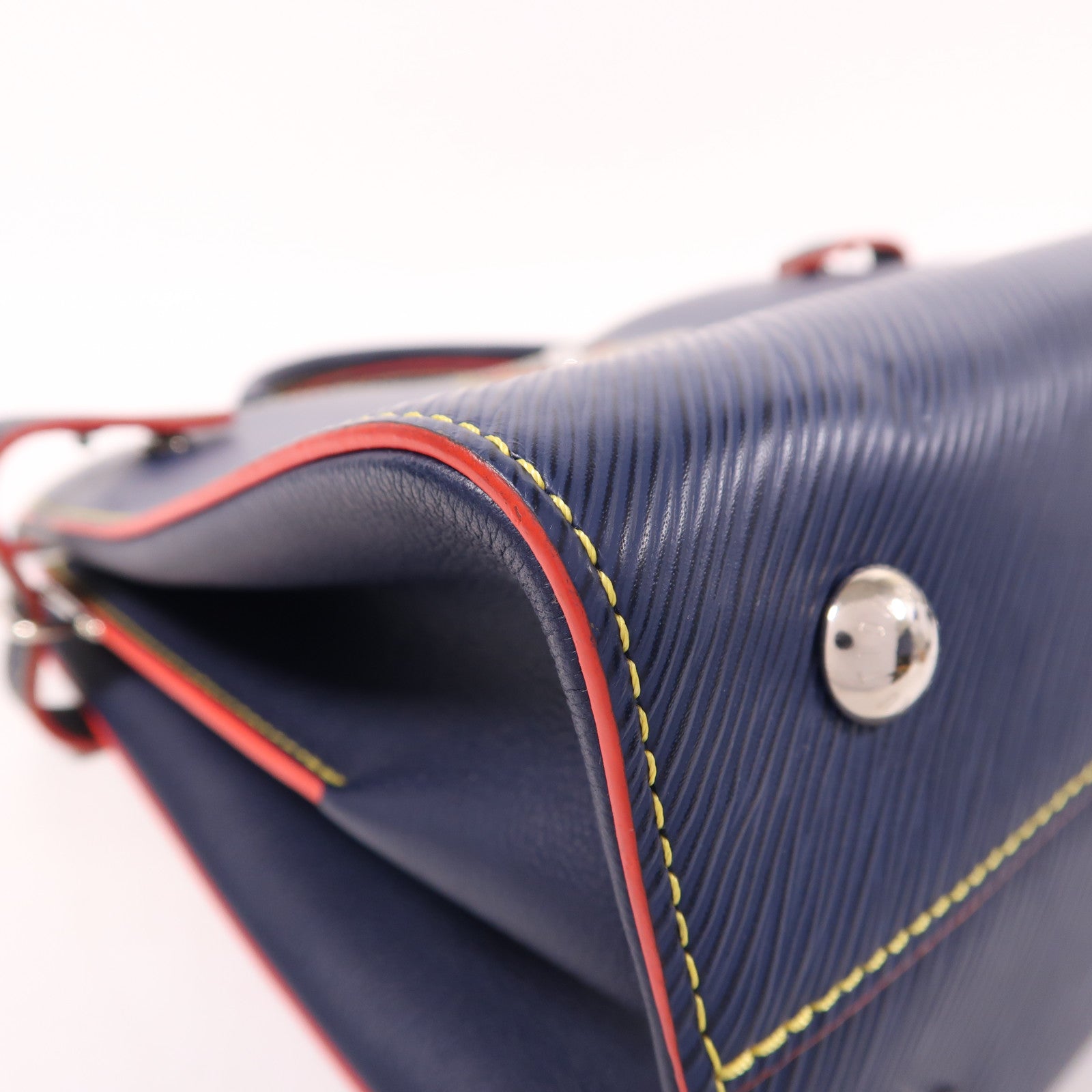 LOUIS VUITTON Epi Twist Bag銀扣手挽肩背兩用袋