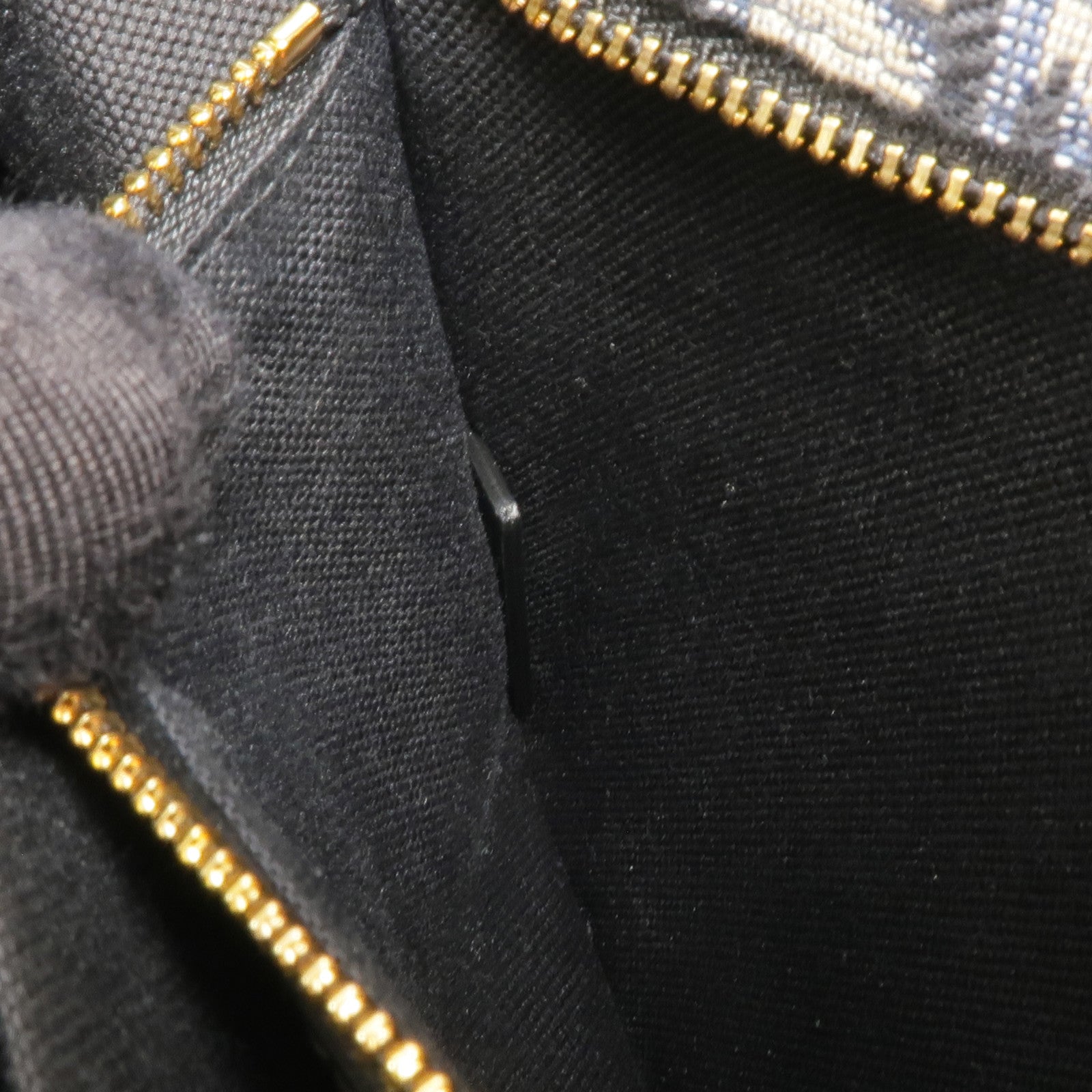 Dior 帆布Oblique 30 Montaigne金扣肩背袋