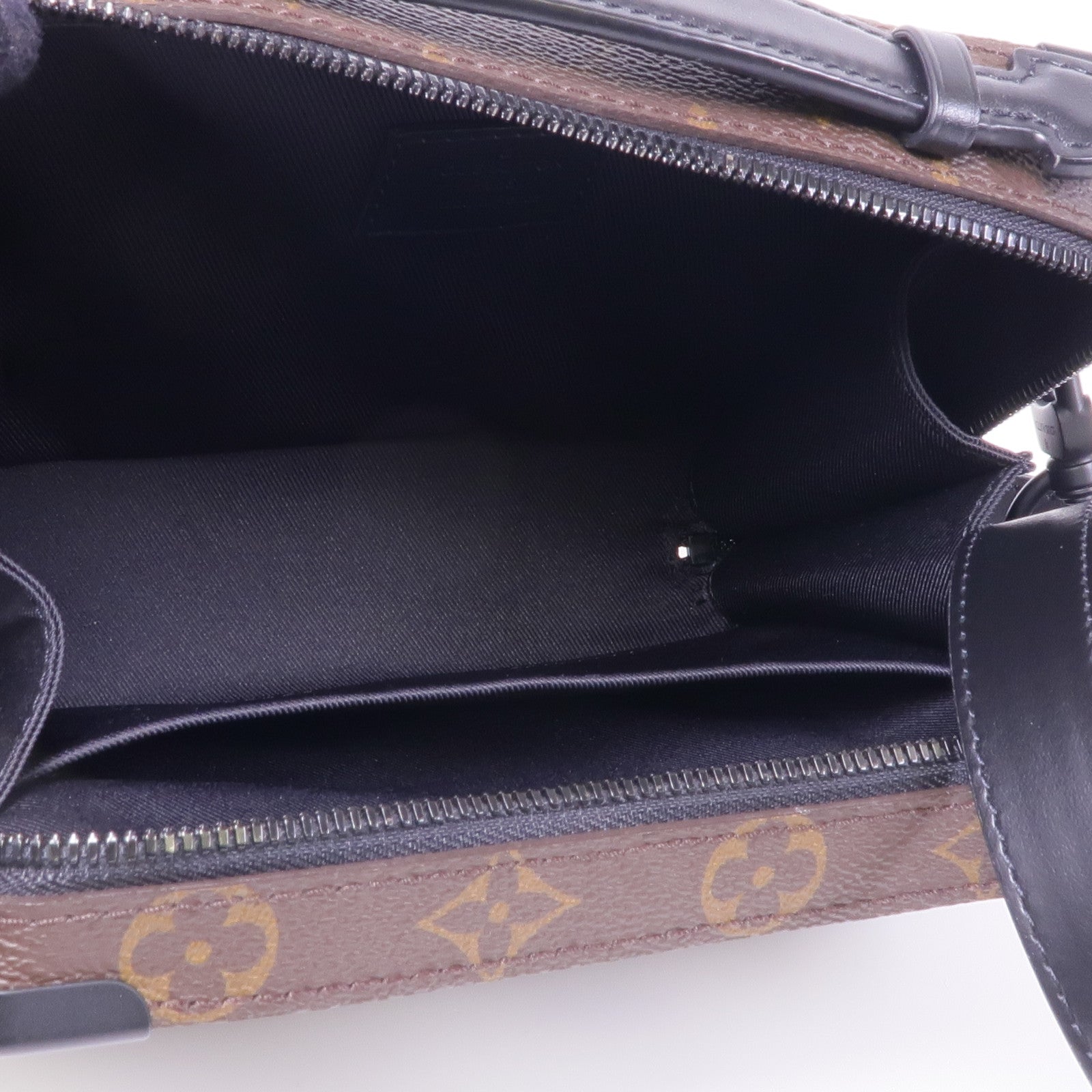 LOUIS VUITTON Monogram Macassar Handle Soft Truck手挽肩背兩用袋