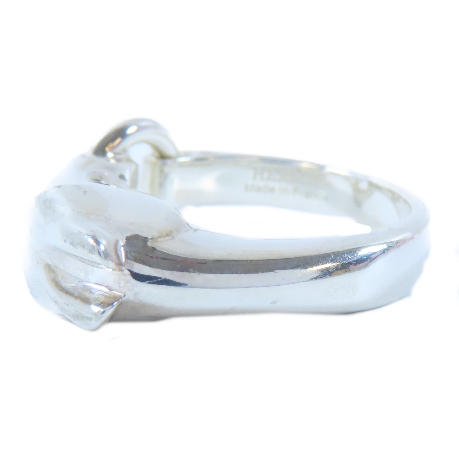 HERMES 925純銀Galop Ring戒指US#8.75