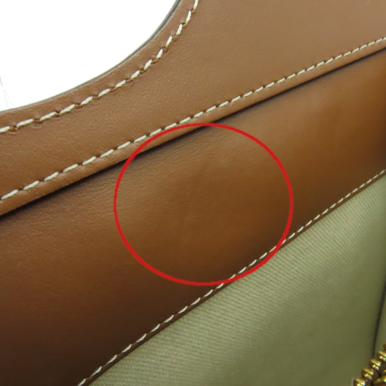 BURBERRY 帆布/牛皮皮革Mini Two-Tone Pocket Bag手挽肩背兩用袋米白色/啡色