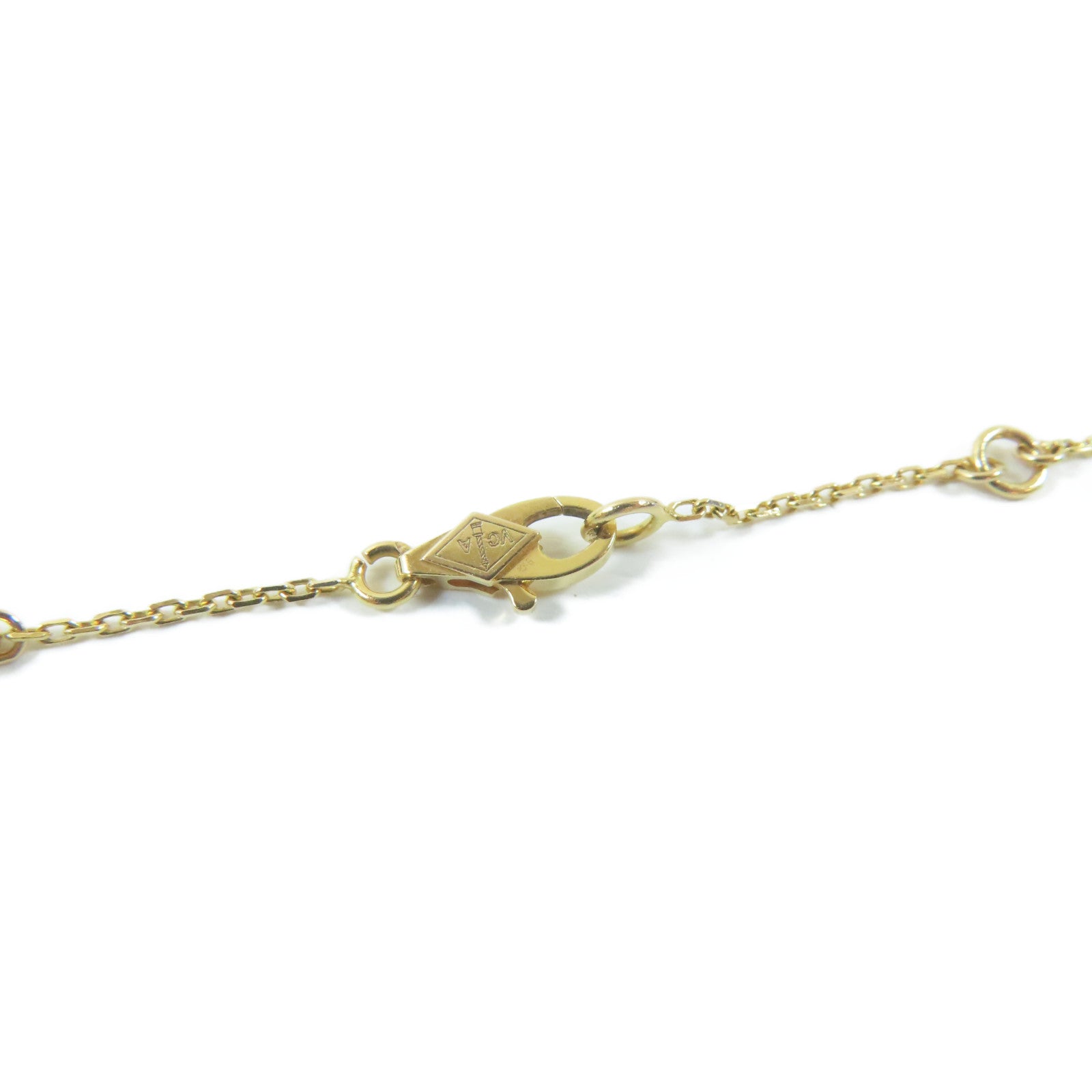 Van Cleef & Arpels 18K黃金Sweet Alhambra Necklace項鍊#40cm