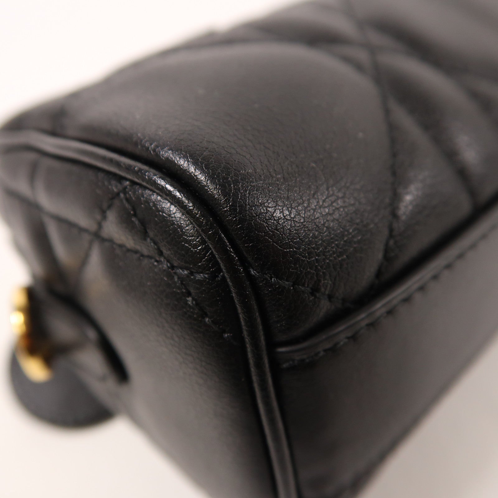 Dior 牛皮皮革2 Way Shoulder金扣手挽肩背兩用袋