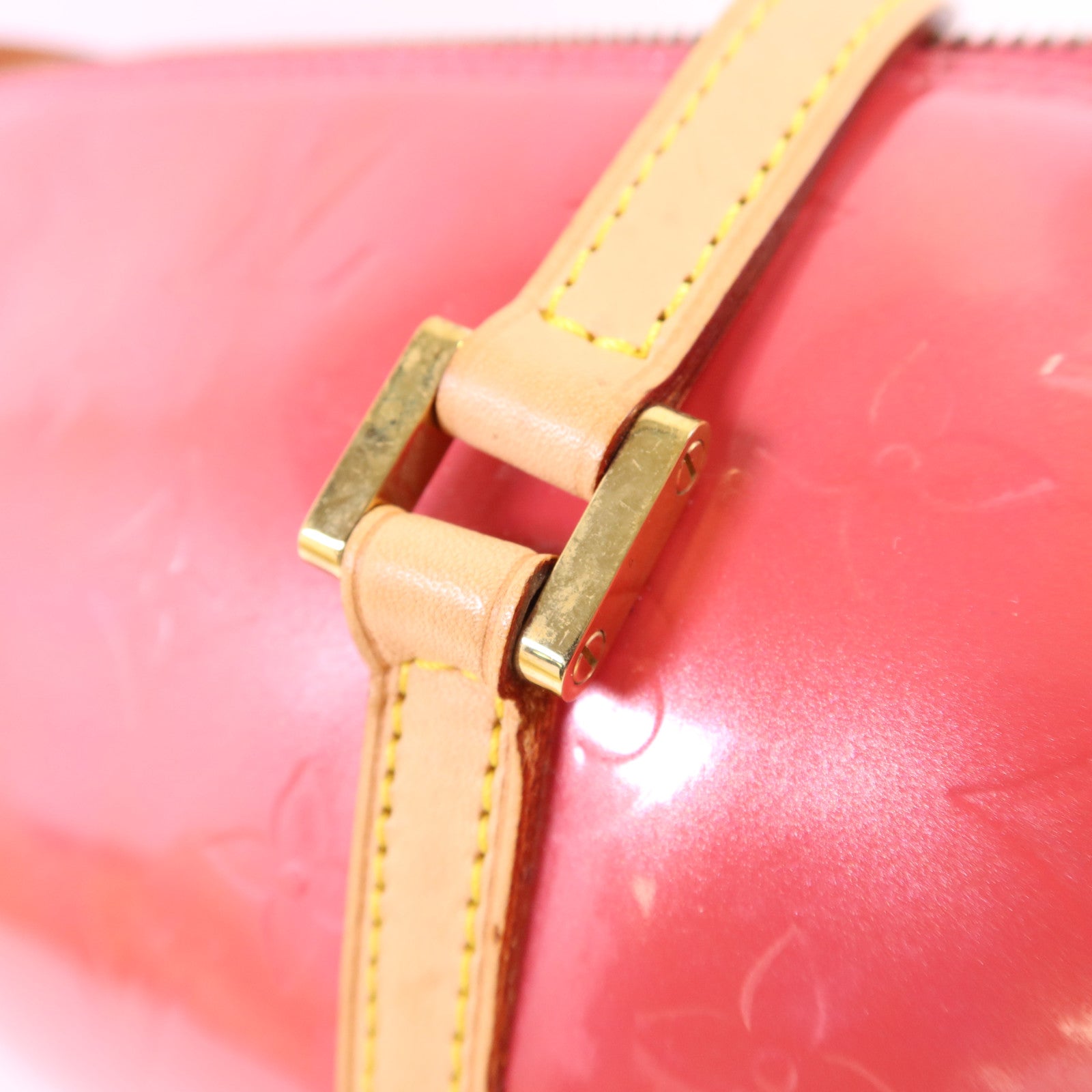 LOUIS VUITTON Vernis Bedford金扣肩背袋