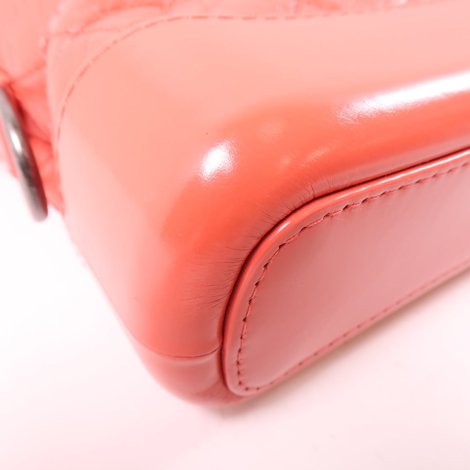 CHANEL 【激減優惠】牛皮皮革Gabrielle Small肩背袋橙色