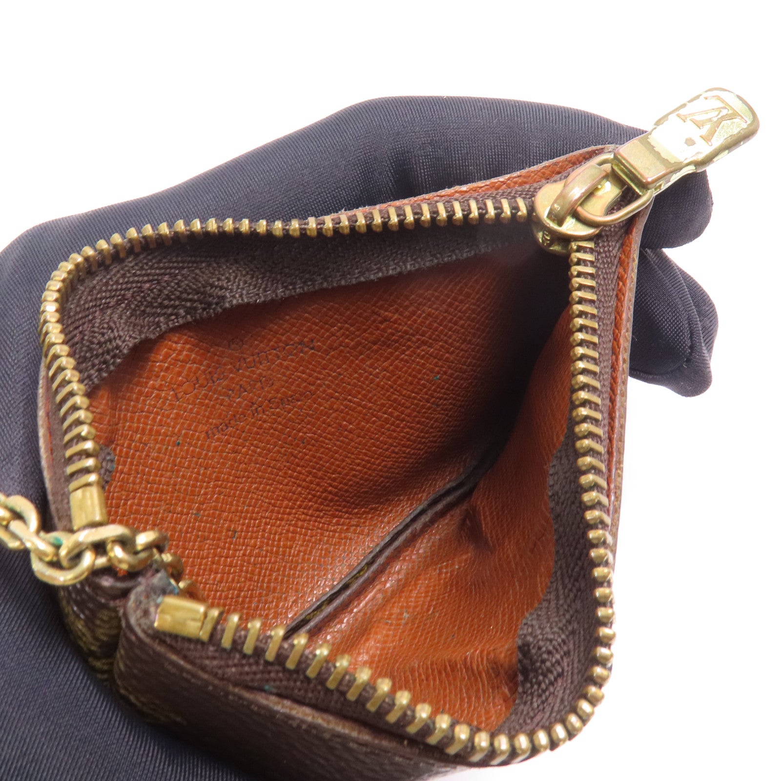 LOUIS VUITTON Monogram Key Pouch金扣鎖匙包
