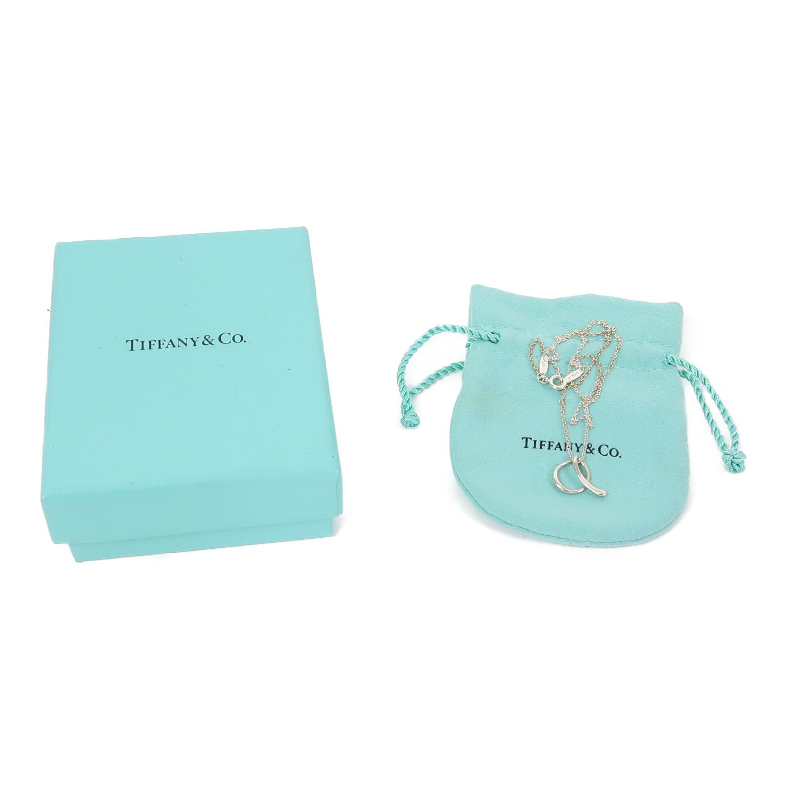 TIFFANY＆CO 925純銀Elsa Peletti Silver A項鍊