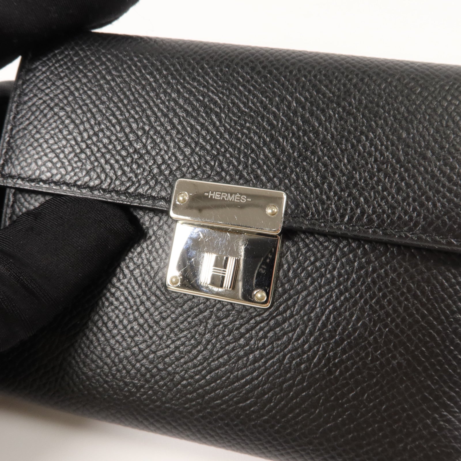 HERMES Epsom皮革Clic 16 Card Holder卡片套Noir