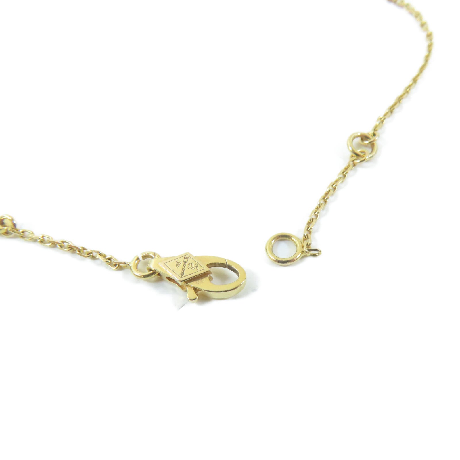 Van Cleef & Arpels 18K黃金Sweet Alhambra Necklace項鍊#40cm