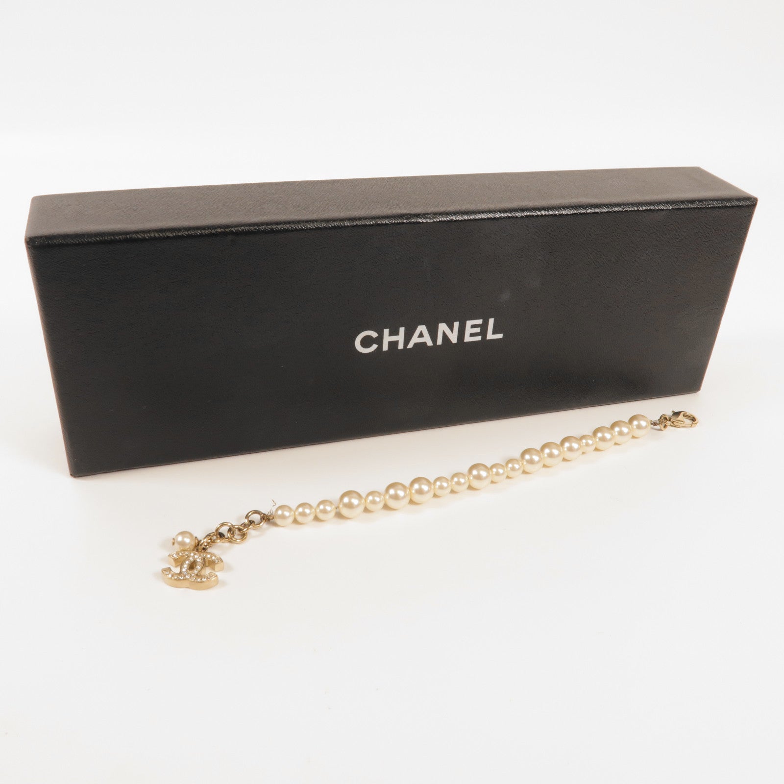 CHANEL PVC/金屬Bracelet手鏈