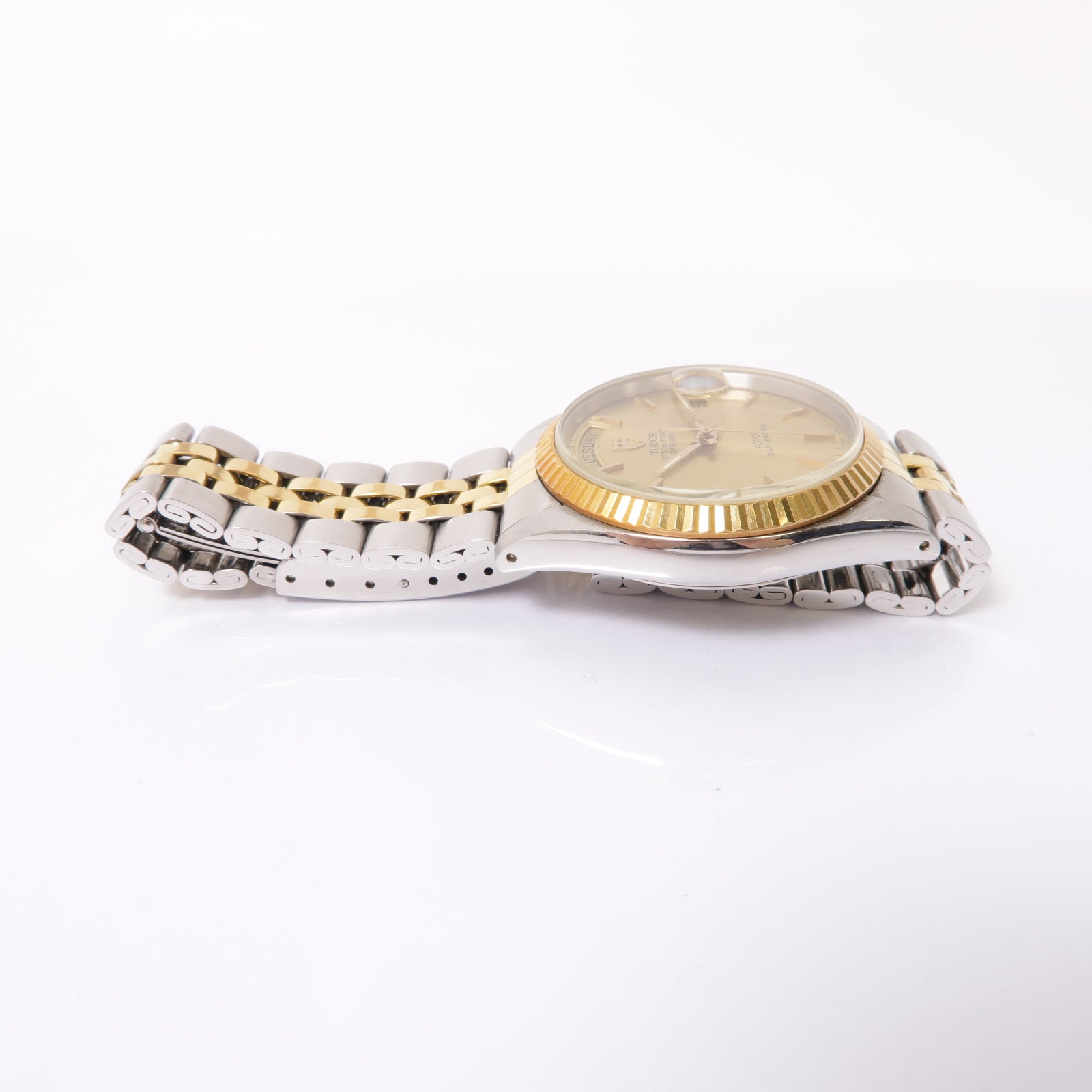 TUDOR Oyster Prince Day Date不鏽鋼手錶自動機芯金色