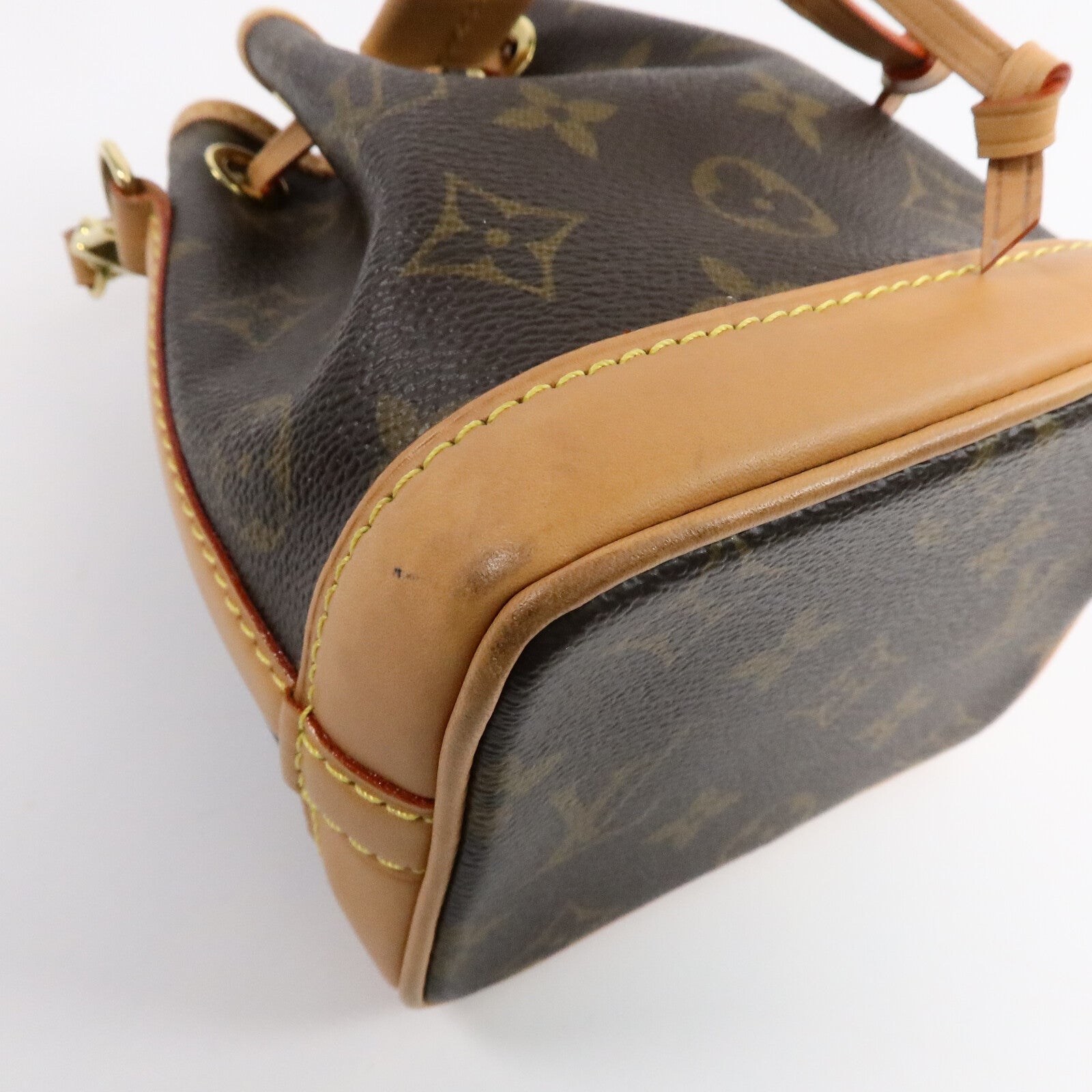 LOUIS VUITTON Monogram Nano Noe手挽肩背兩用袋