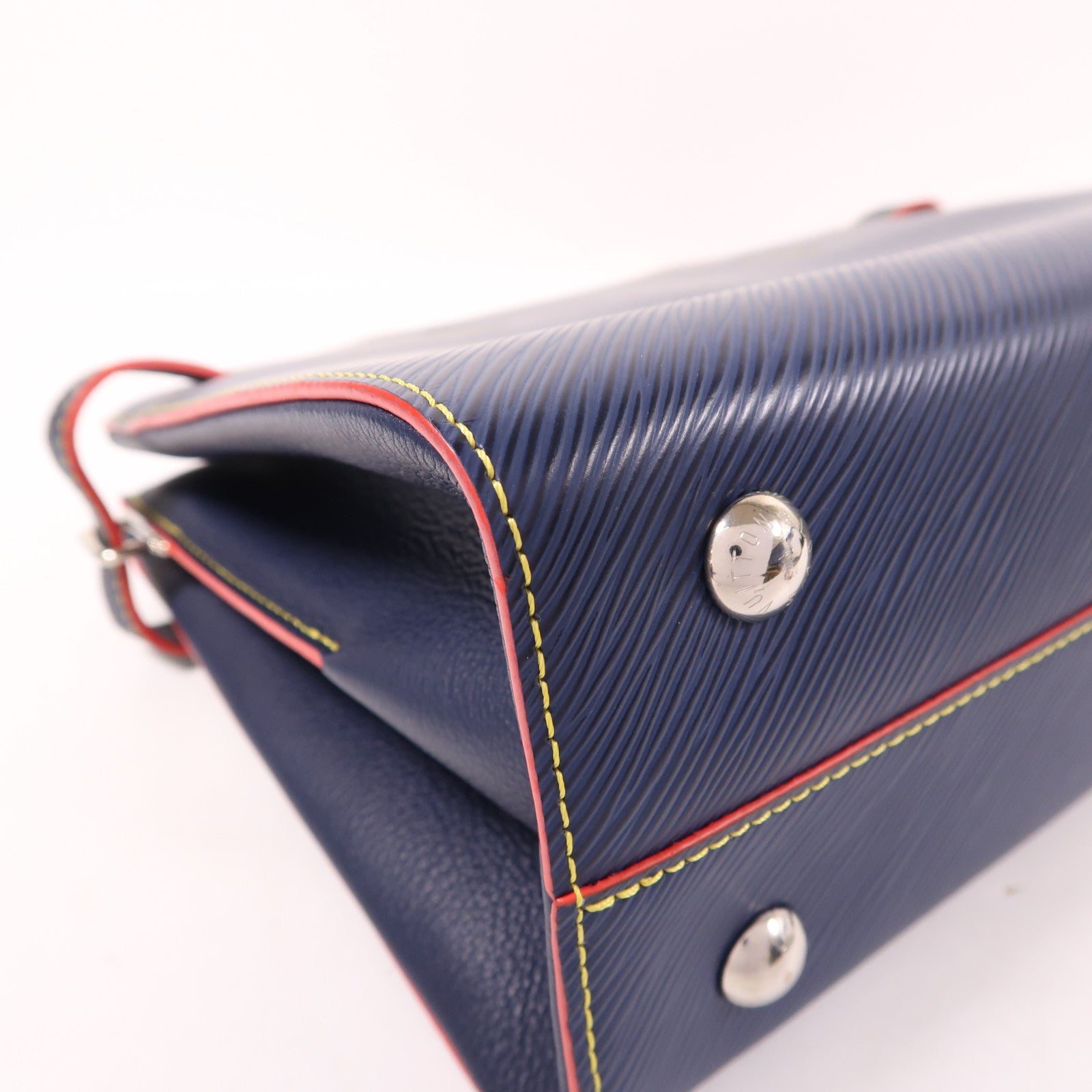 LOUIS VUITTON Epi Twist Bag銀扣手挽肩背兩用袋