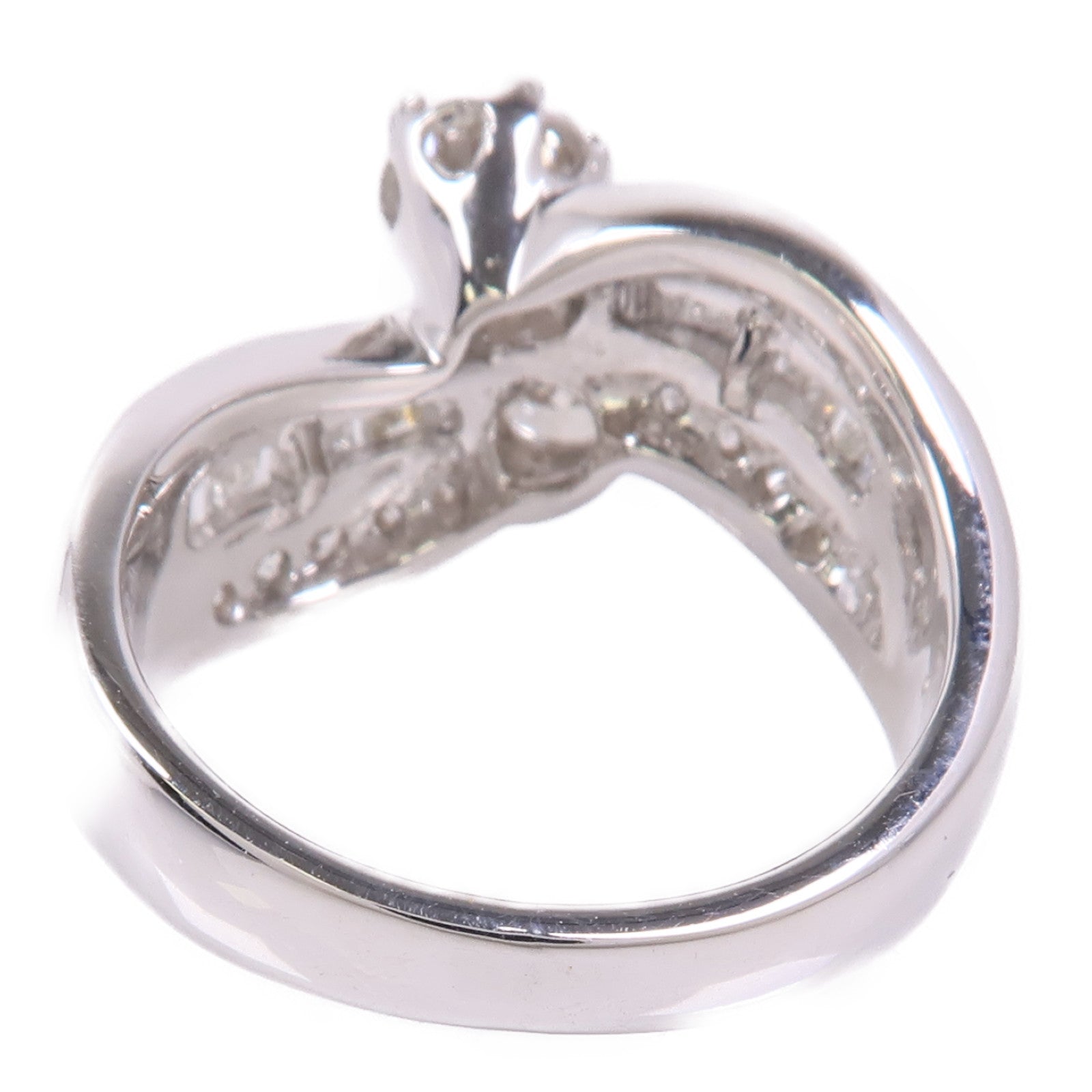 JEWELRY 【激減優惠】18K白金Diamond Ring鑽石戒指US#6.25