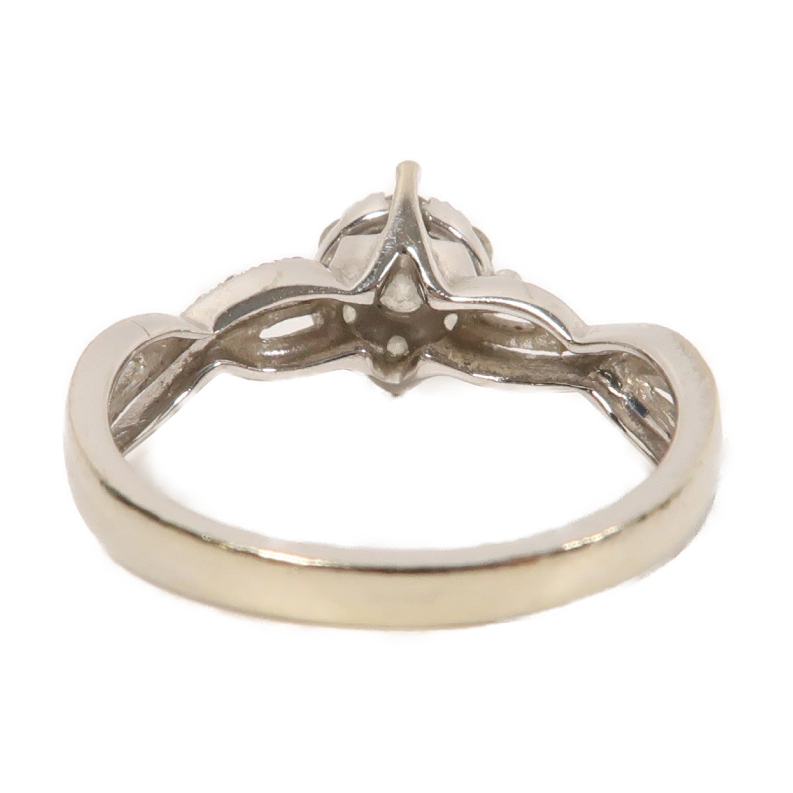 JEWELRY 【激減優惠】18K白金Diamond Ring鑽石戒指US#5.75