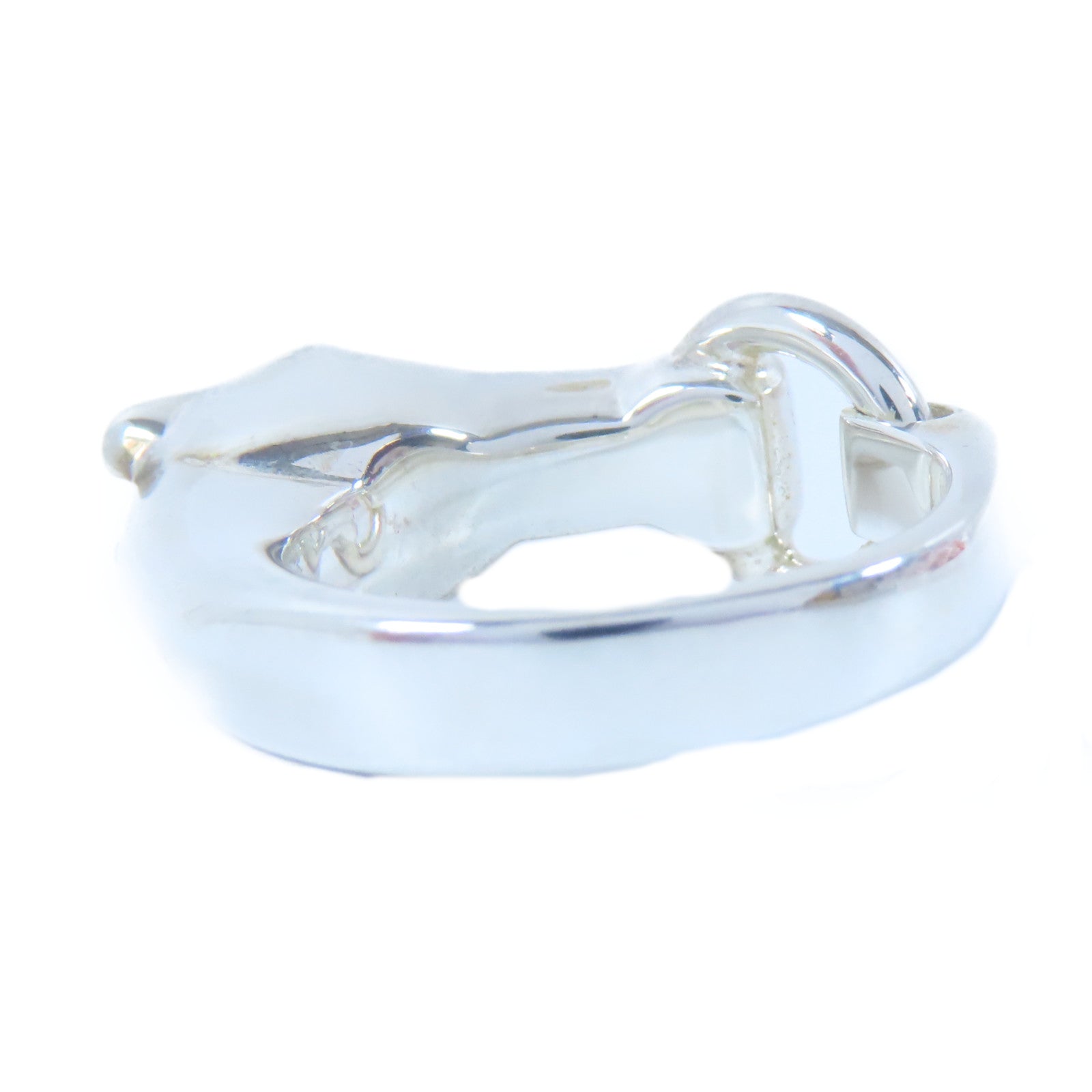 HERMES 925純銀Galop Ring戒指US#8.75