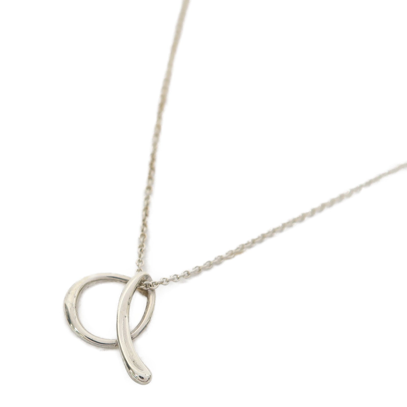 TIFFANY＆CO 925純銀Elsa Peletti Silver A項鍊