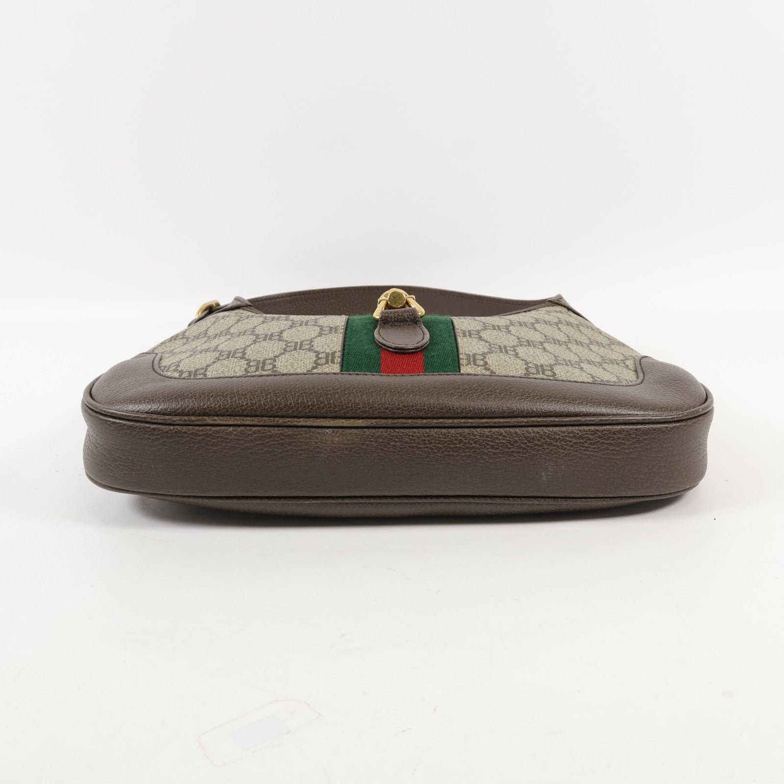 BALENCIAGA 塗層帆布Hacker Hobo Small金扣手挽袋