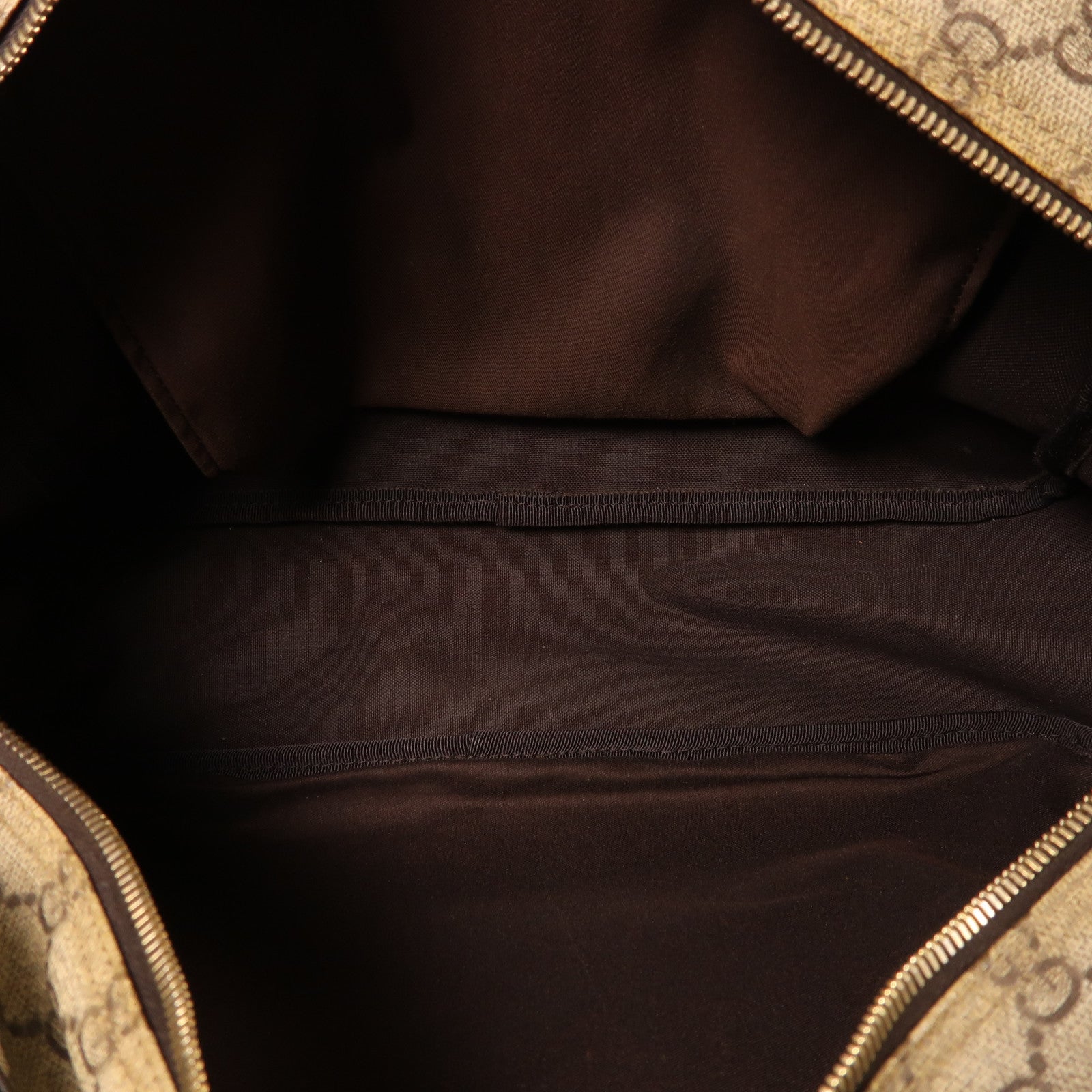 GUCCI 塗層帆布Shoulder Bag金扣肩背袋啡色