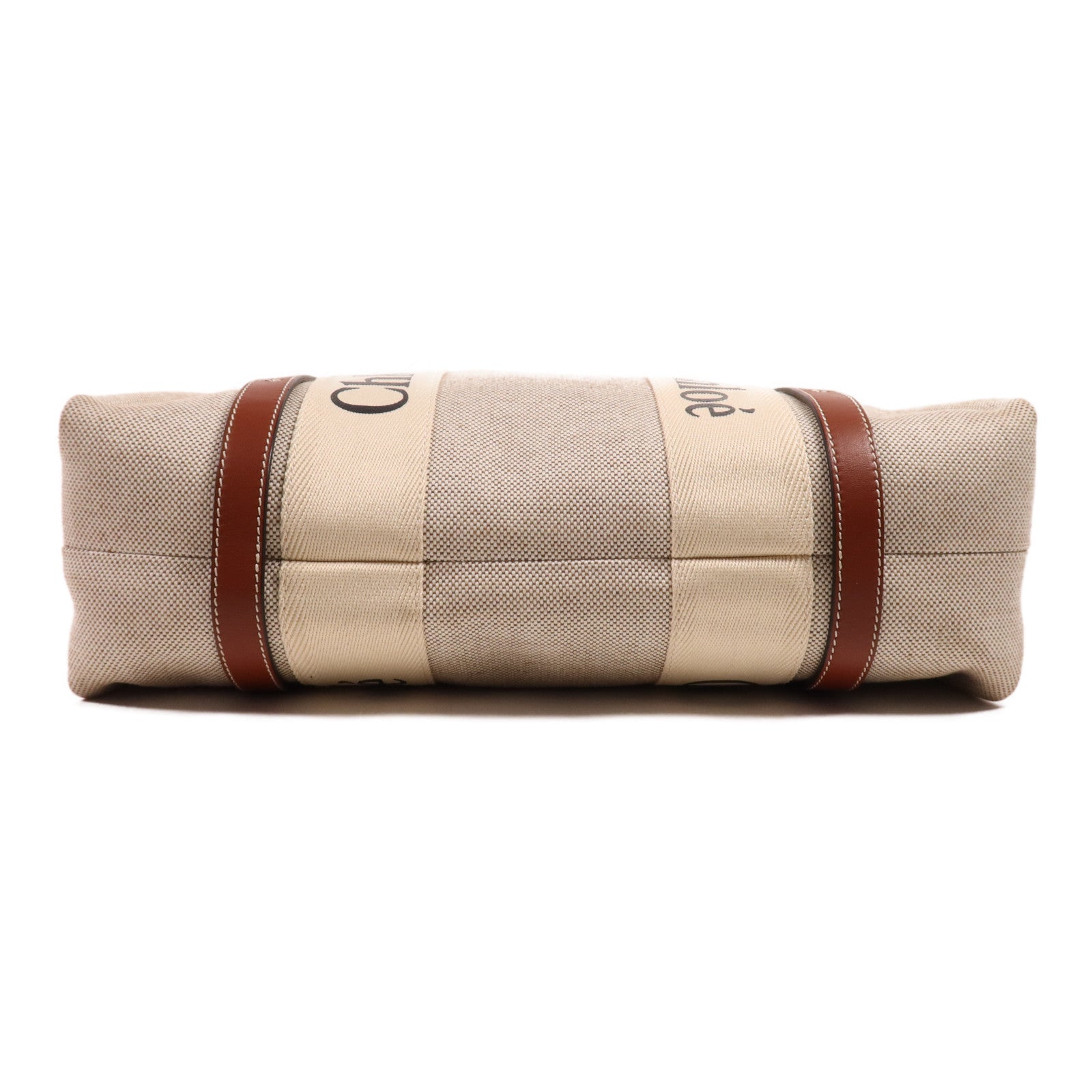 Chloe 帆布Woody Medium肩背袋/手挽袋