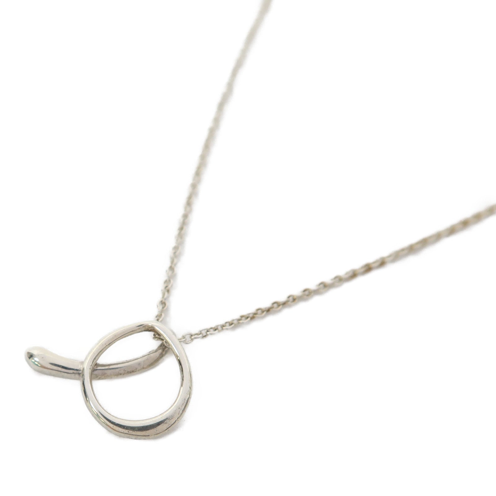 TIFFANY＆CO 925純銀Elsa Peletti Silver A項鍊