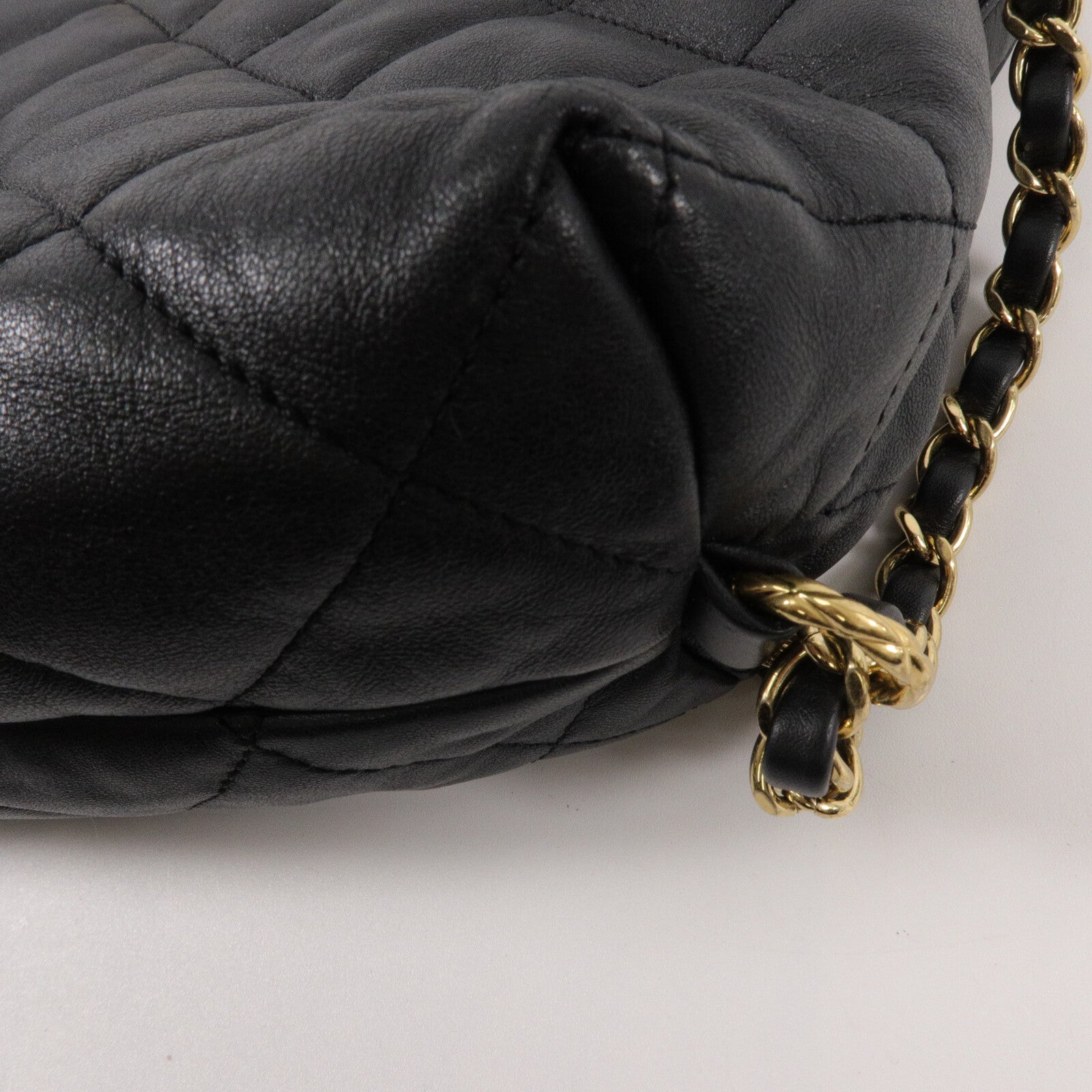 CHANEL 羊皮皮革Maxi Hobo肩背袋