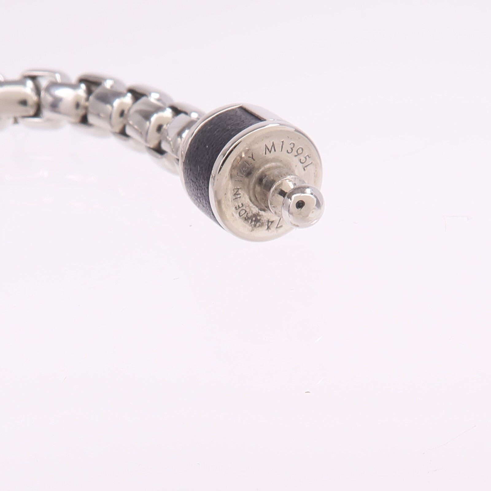 LOUIS VUITTON Monogram Eclipse/金屬Monogram Chain Bracelet