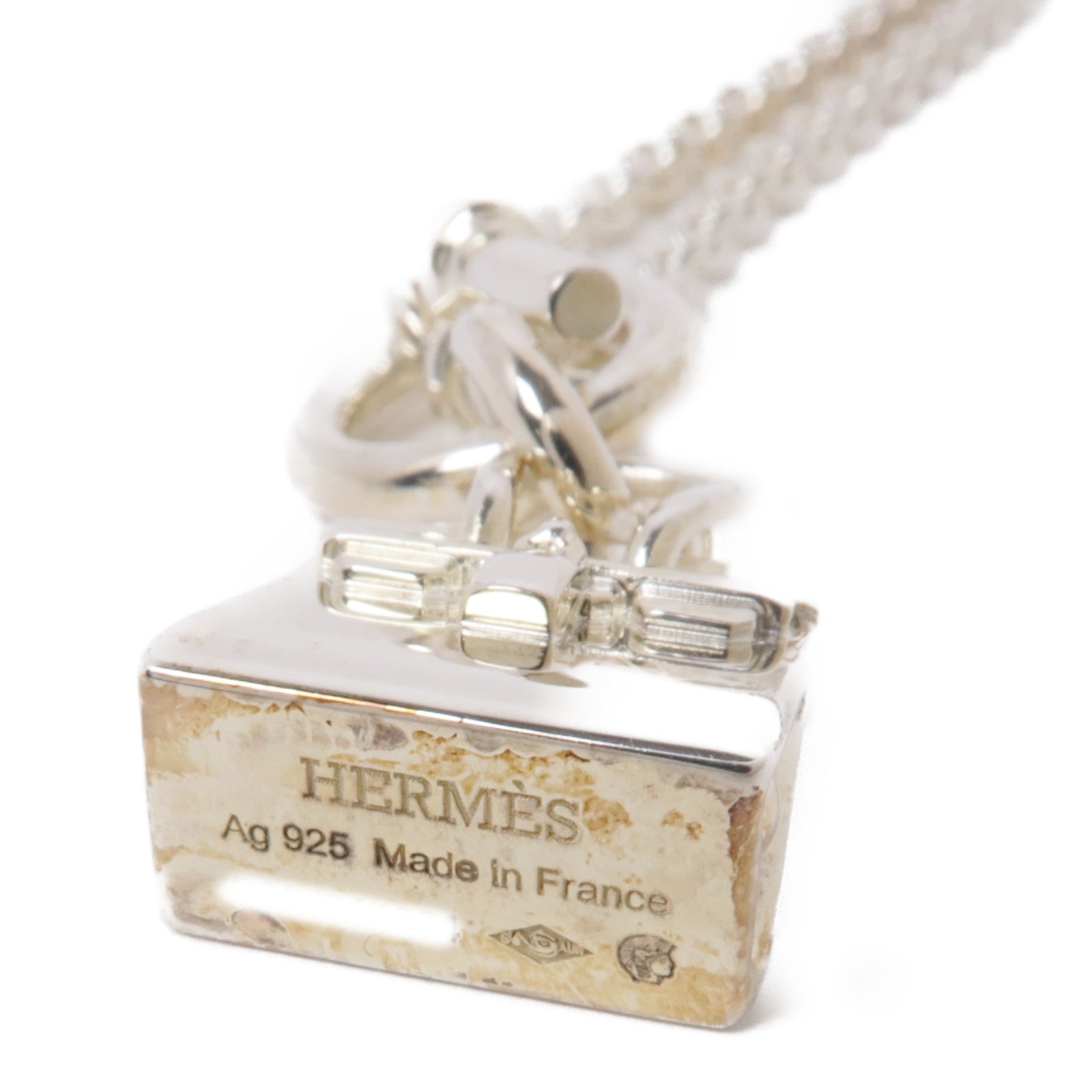 HERMES 925純銀Amulettes Birkin Pendant項鍊