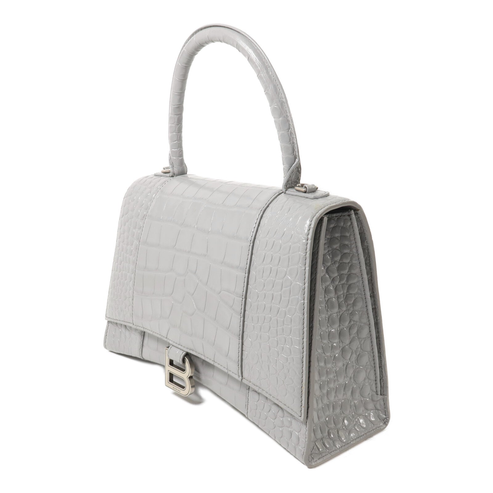 BALENCIAGA 牛皮皮革Hourglass手挽肩背兩用袋