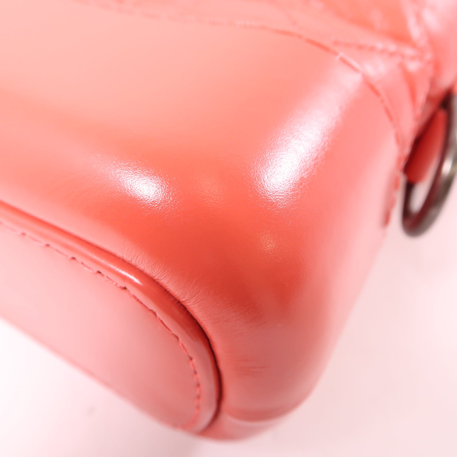 CHANEL 【激減優惠】牛皮皮革Gabrielle Small肩背袋橙色