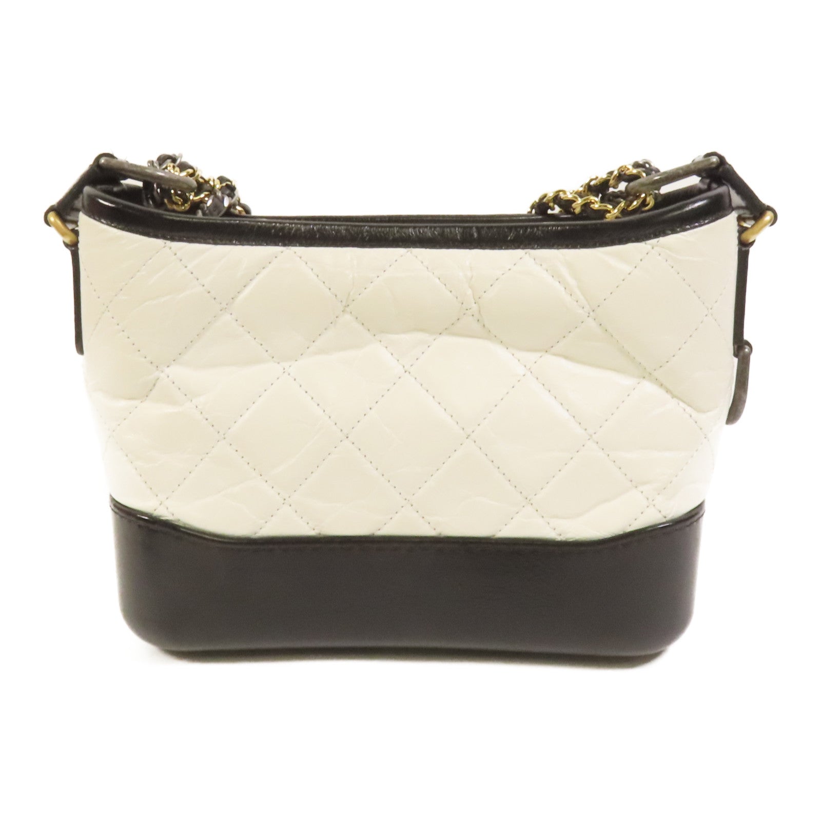 CHANEL 牛皮皮革Gabrielle Small金扣鏈帶肩背袋
