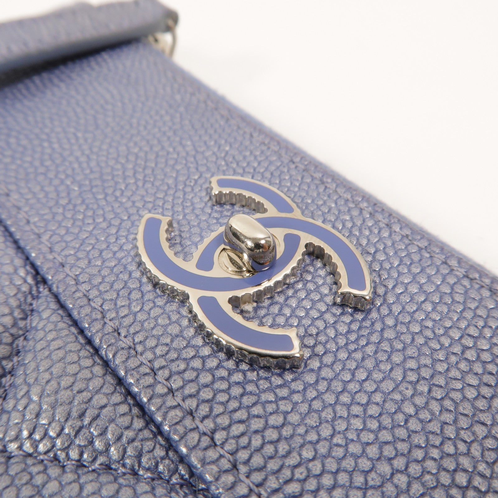 CHANEL 牛皮皮革Mini O Case Pouch零錢包
