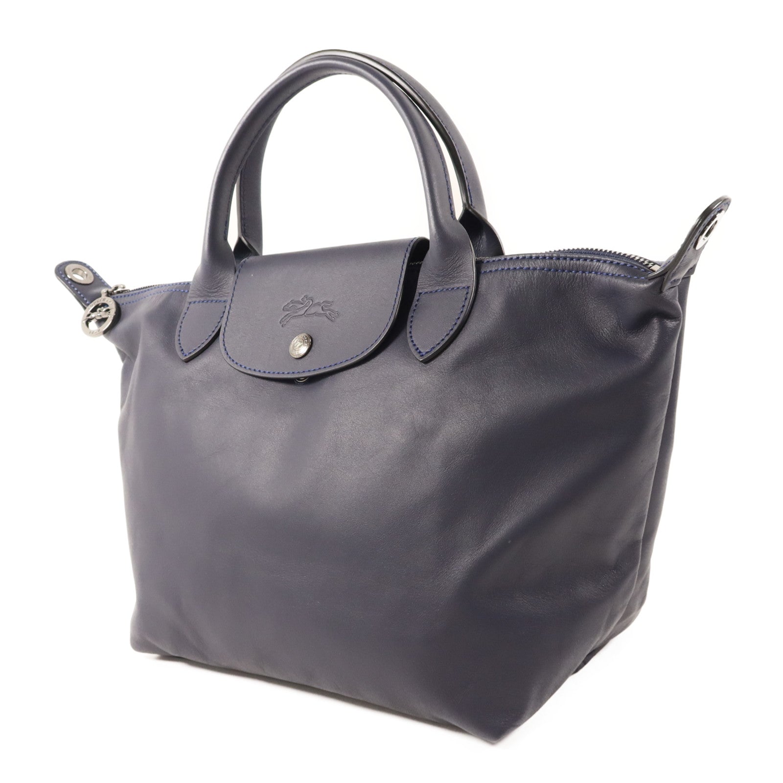 Longchamp 牛皮皮革2 Way Shoulder Bag手挽肩背兩用袋