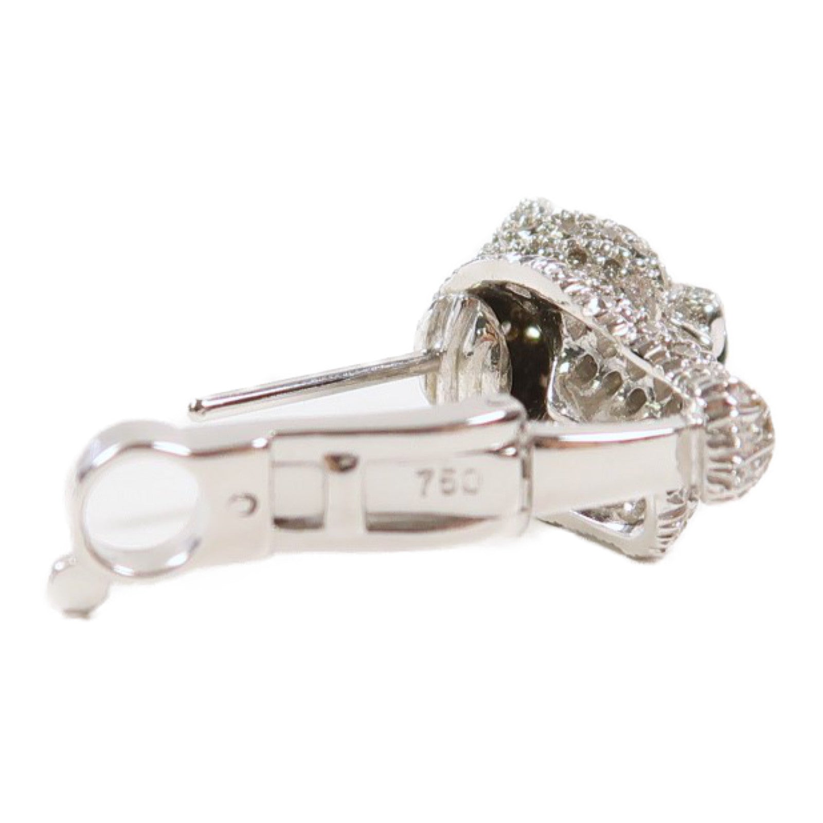JEWELRY 18K白金Diamond Earrings鑽石耳環