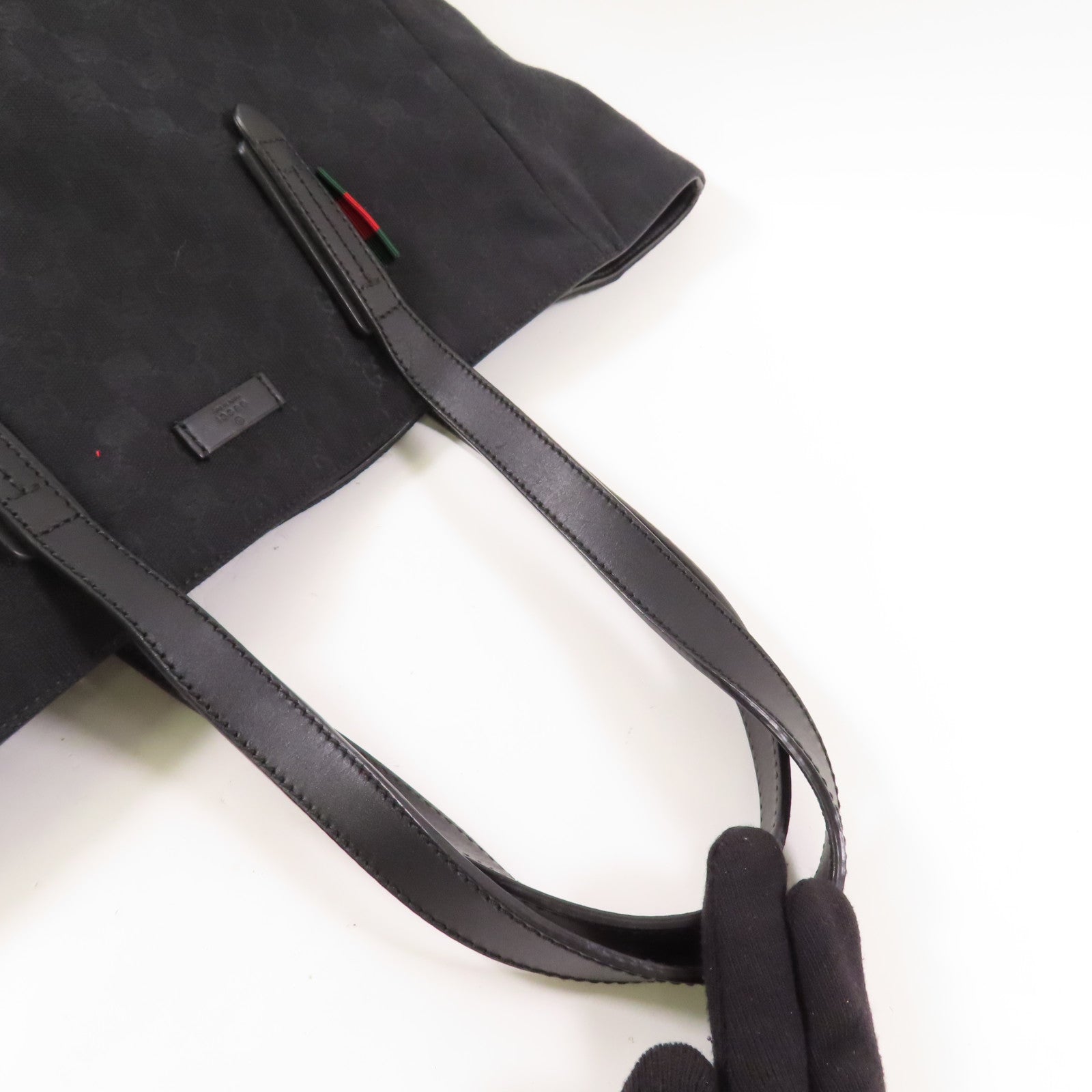 GUCCI 帆布Tote Bag肩背袋